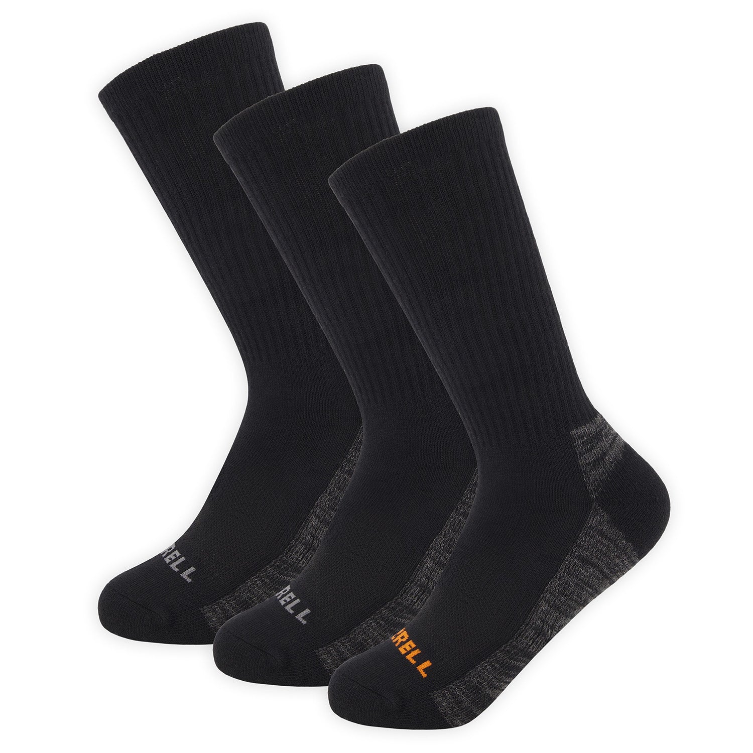 Calcetin Unisex Everyday Crew Tripack Negro Merrell