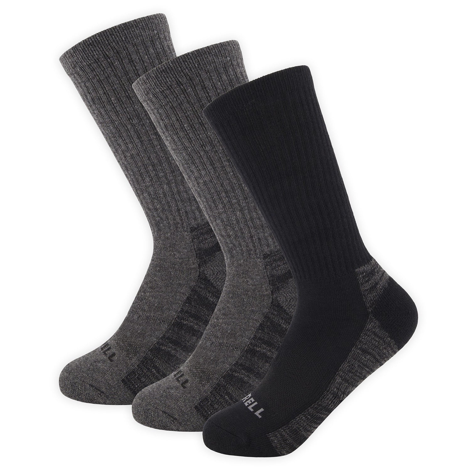 Calcetin Unisex Everyday Crew Tripack Gris Merrell