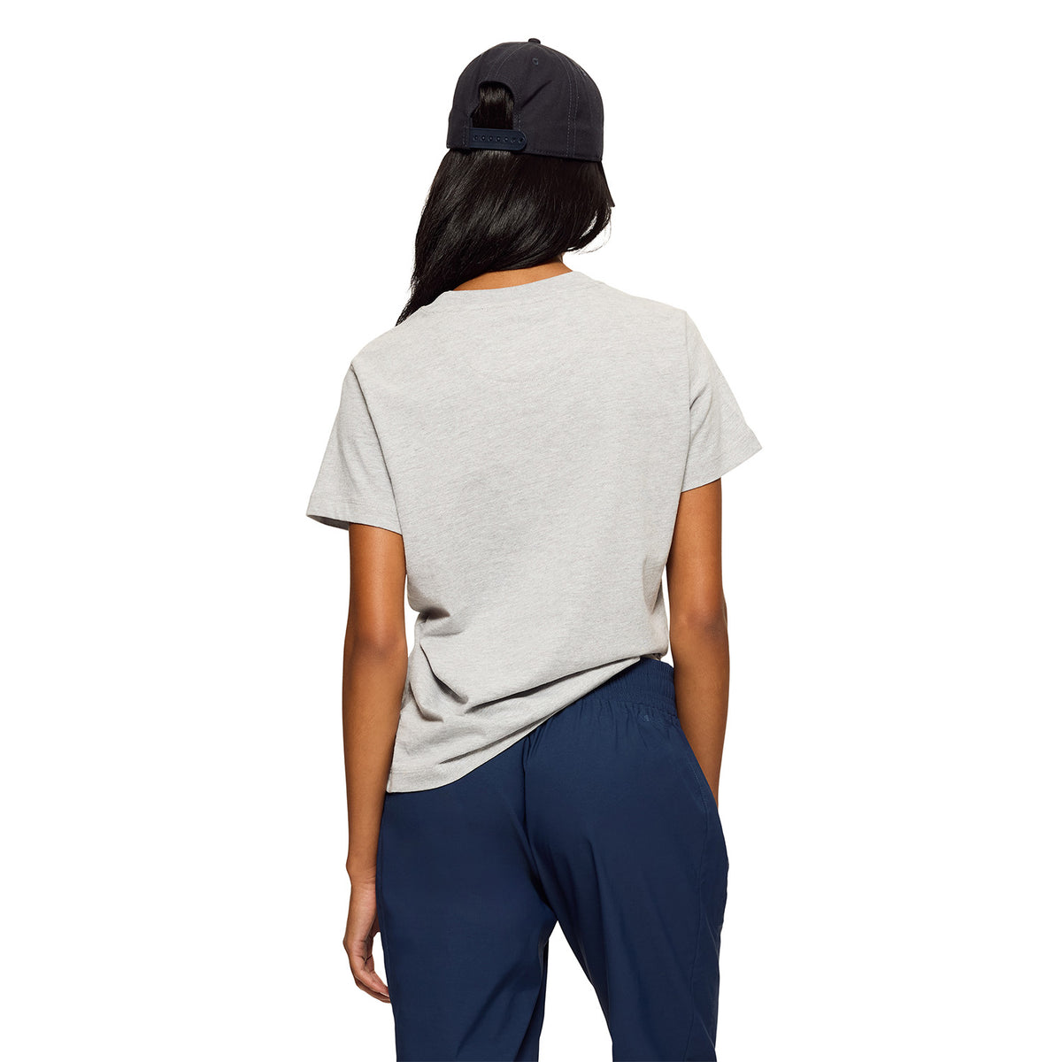 Polera Manga Corta Mujer Relaxed Pocket Gris Merrell