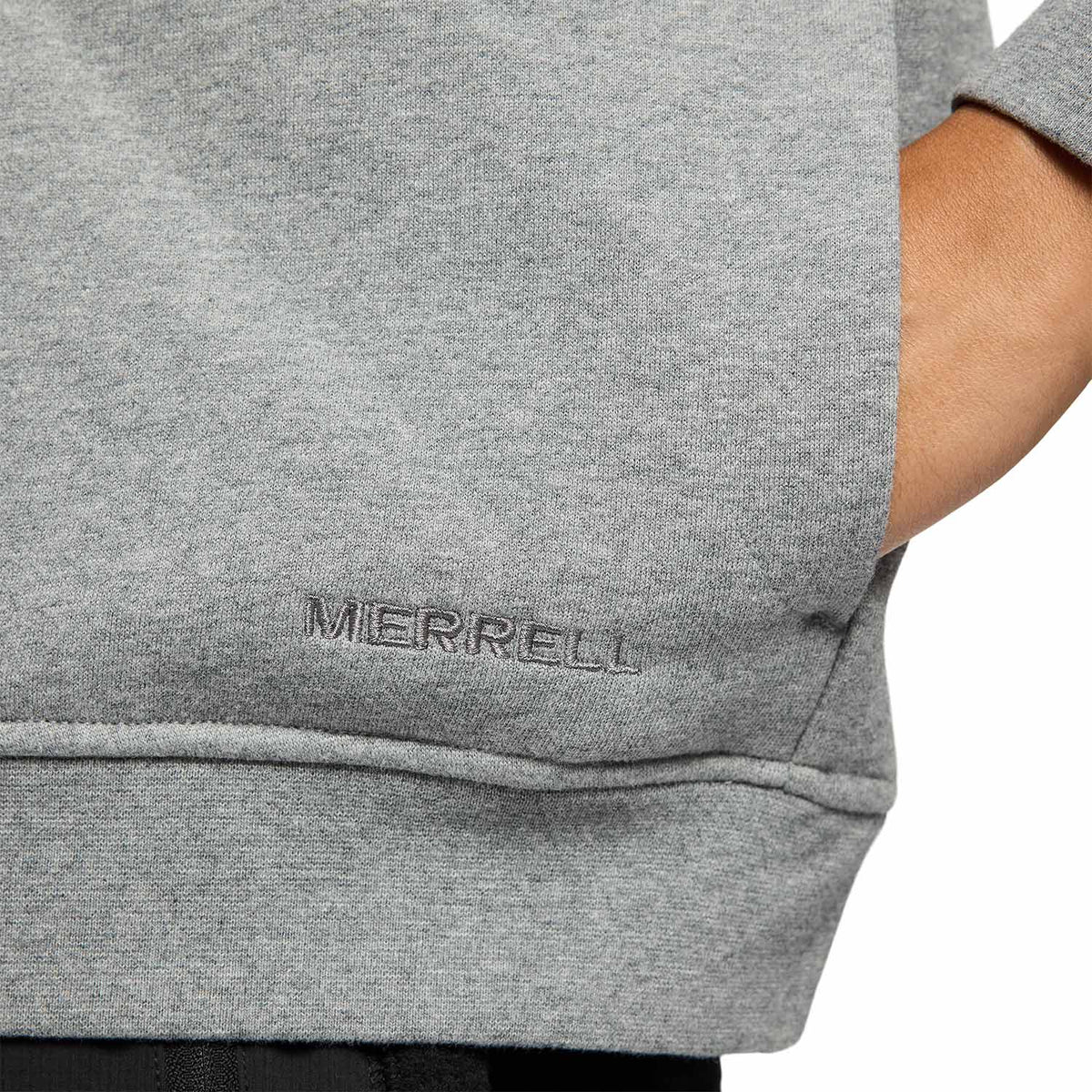 Poleron Mujer Relaxed Hoody Gris Merrell