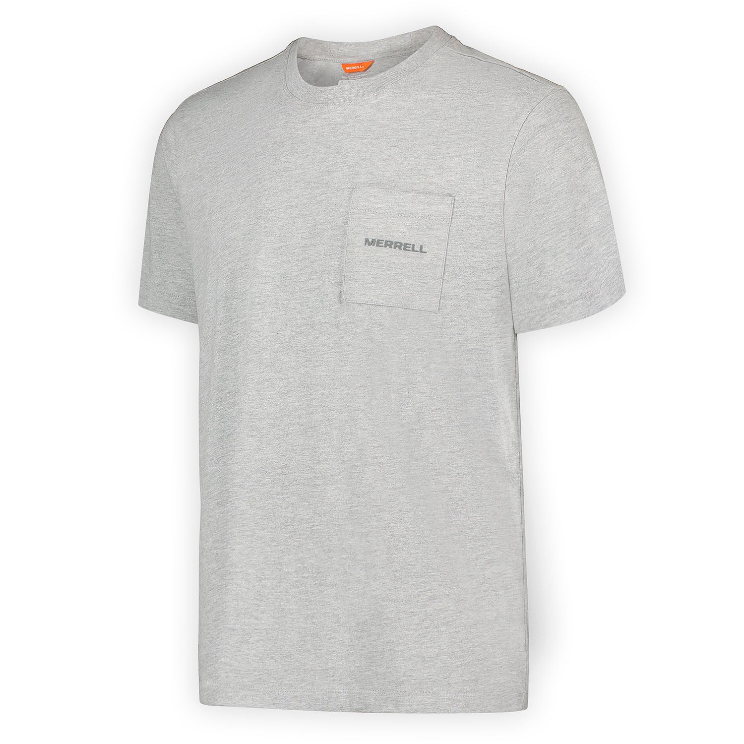 Polera Manga Corta Hombre Relaxed Pocket Gris Merrell