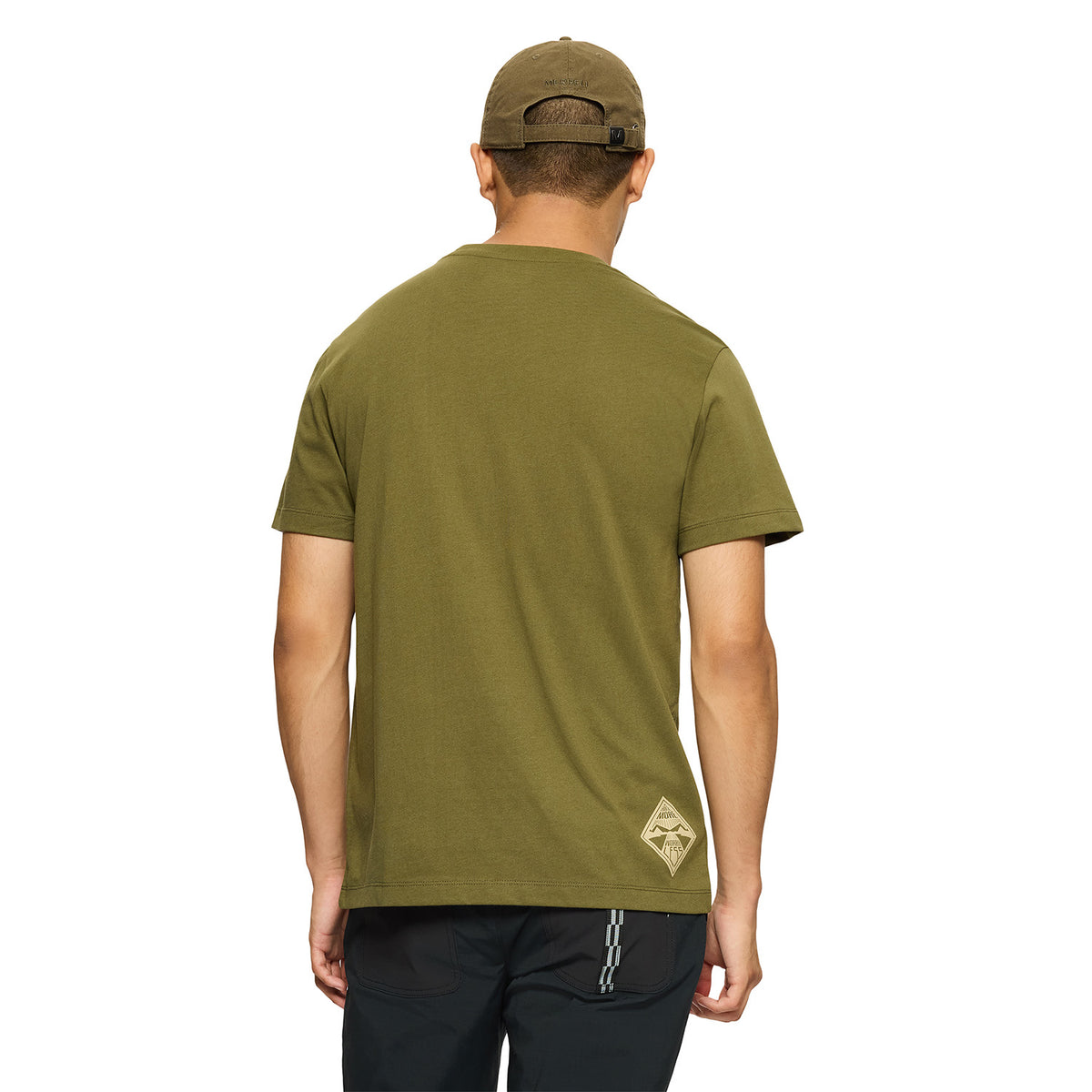 Polera Manga Corta Hombre Worry Less Verde Merrell