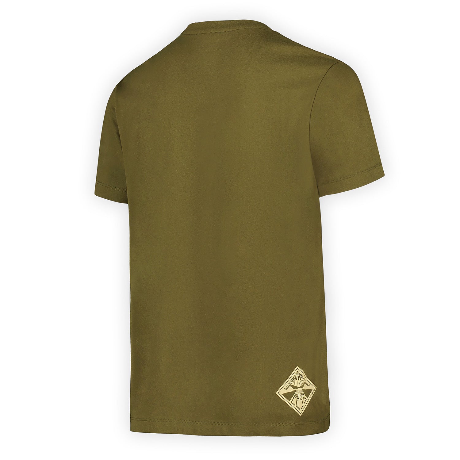 Polera Manga Corta Hombre Worry Less Verde Merrell