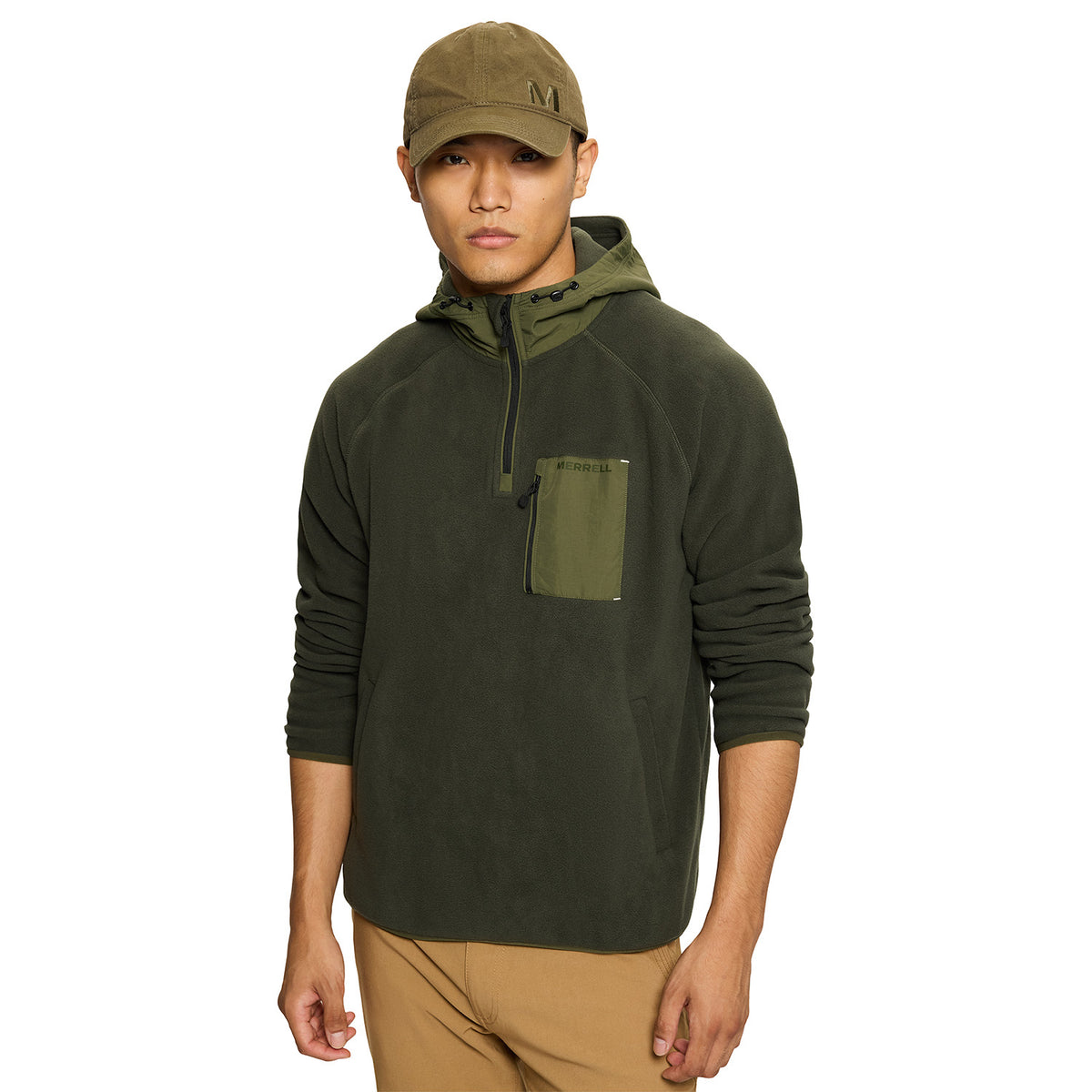Polar Hombre Hooded Fleece Café Merrell