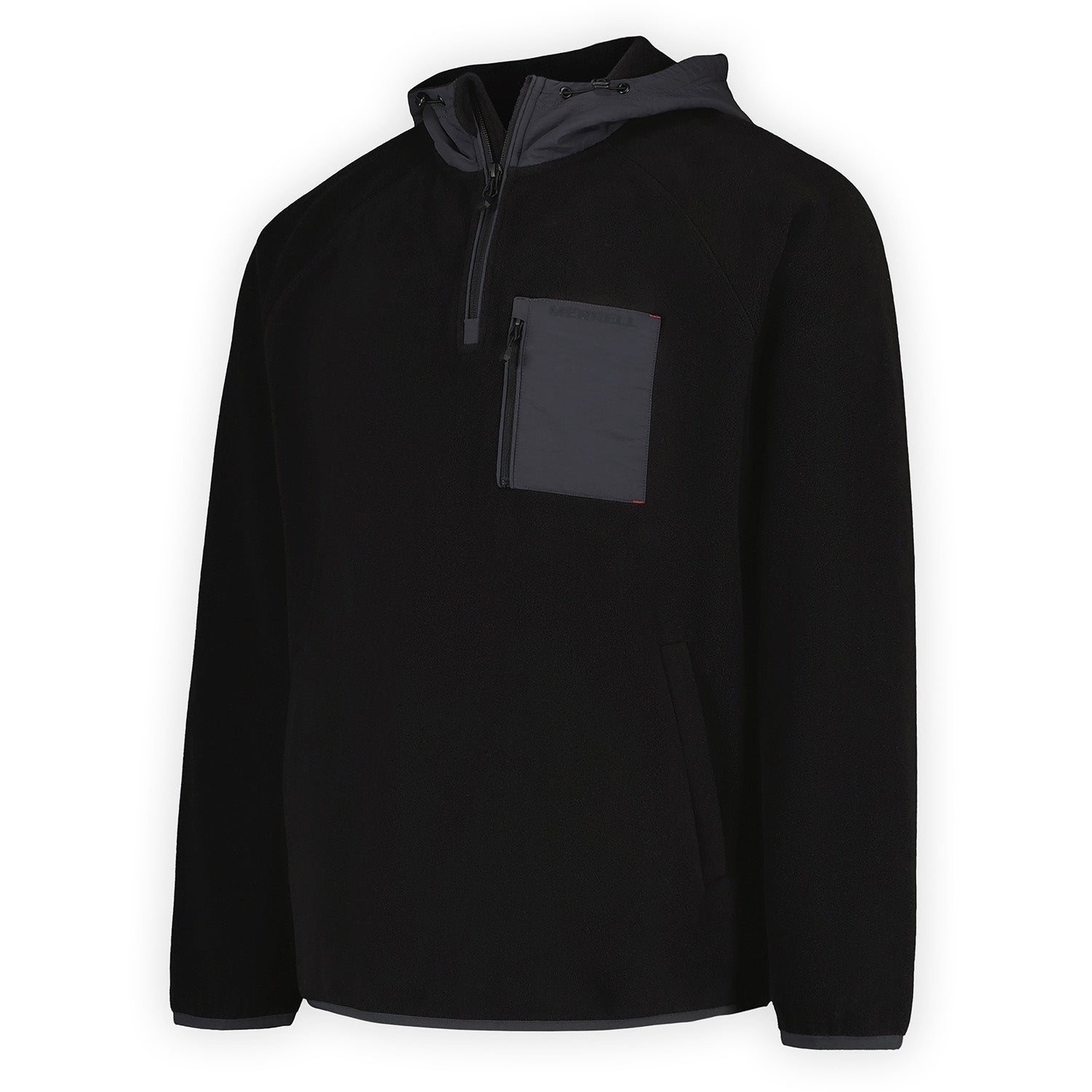 Polar Hombre Hooded Fleece Negro Merrell