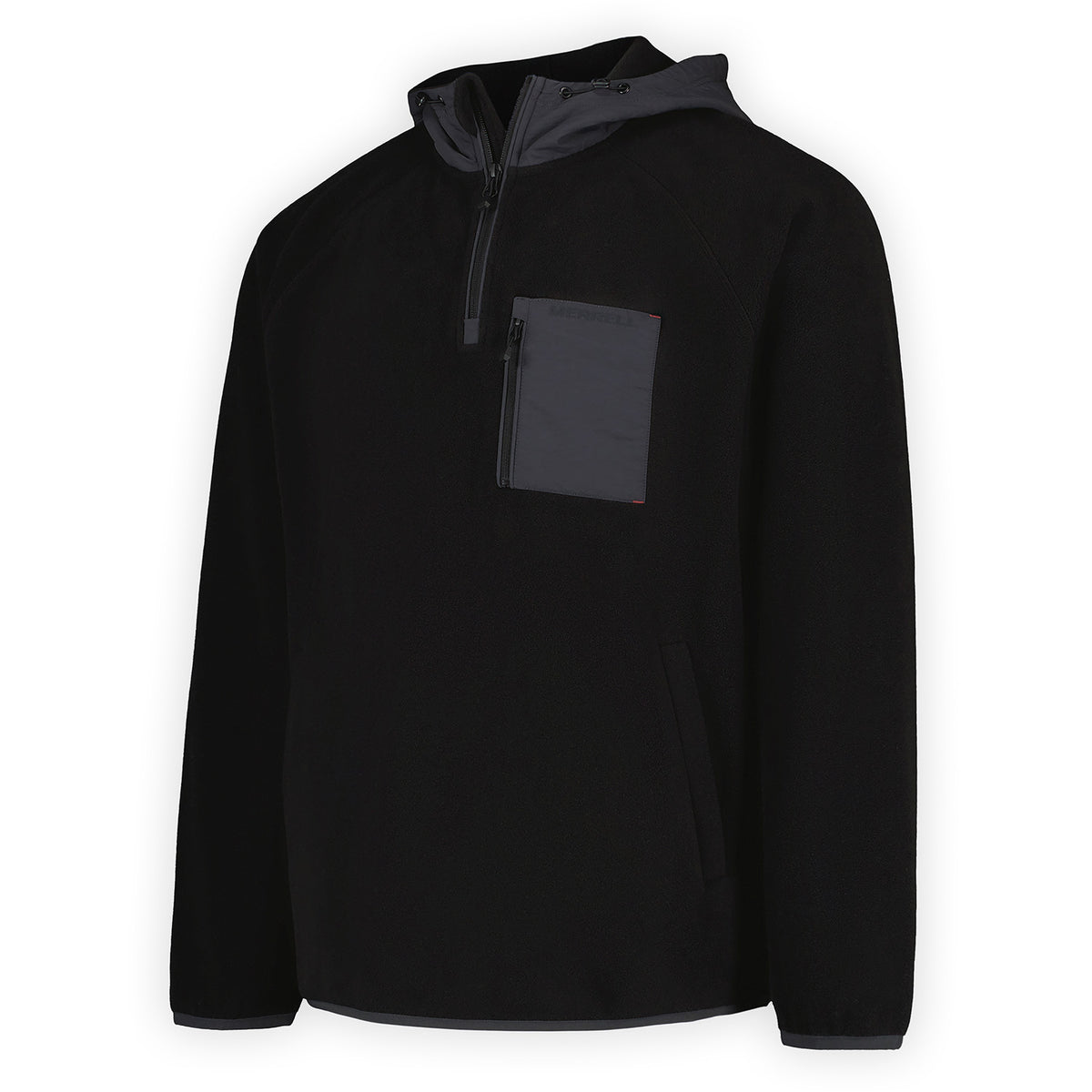 Polar Hombre Hooded Fleece Negro Merrell