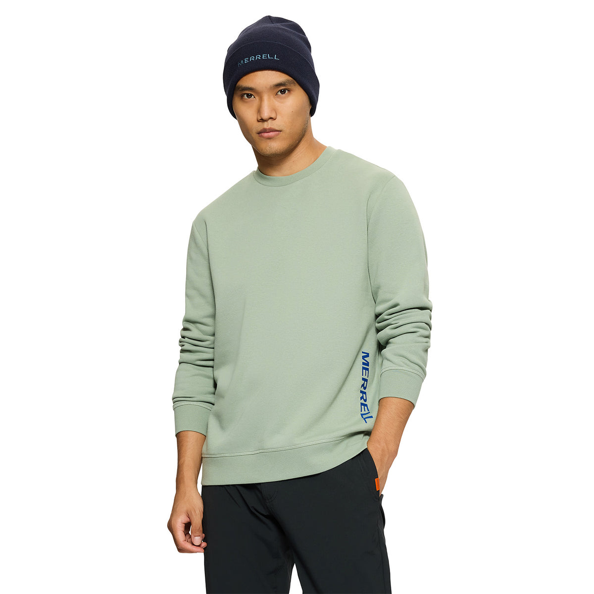 Poleron Hombre Dobby Beige Merrell