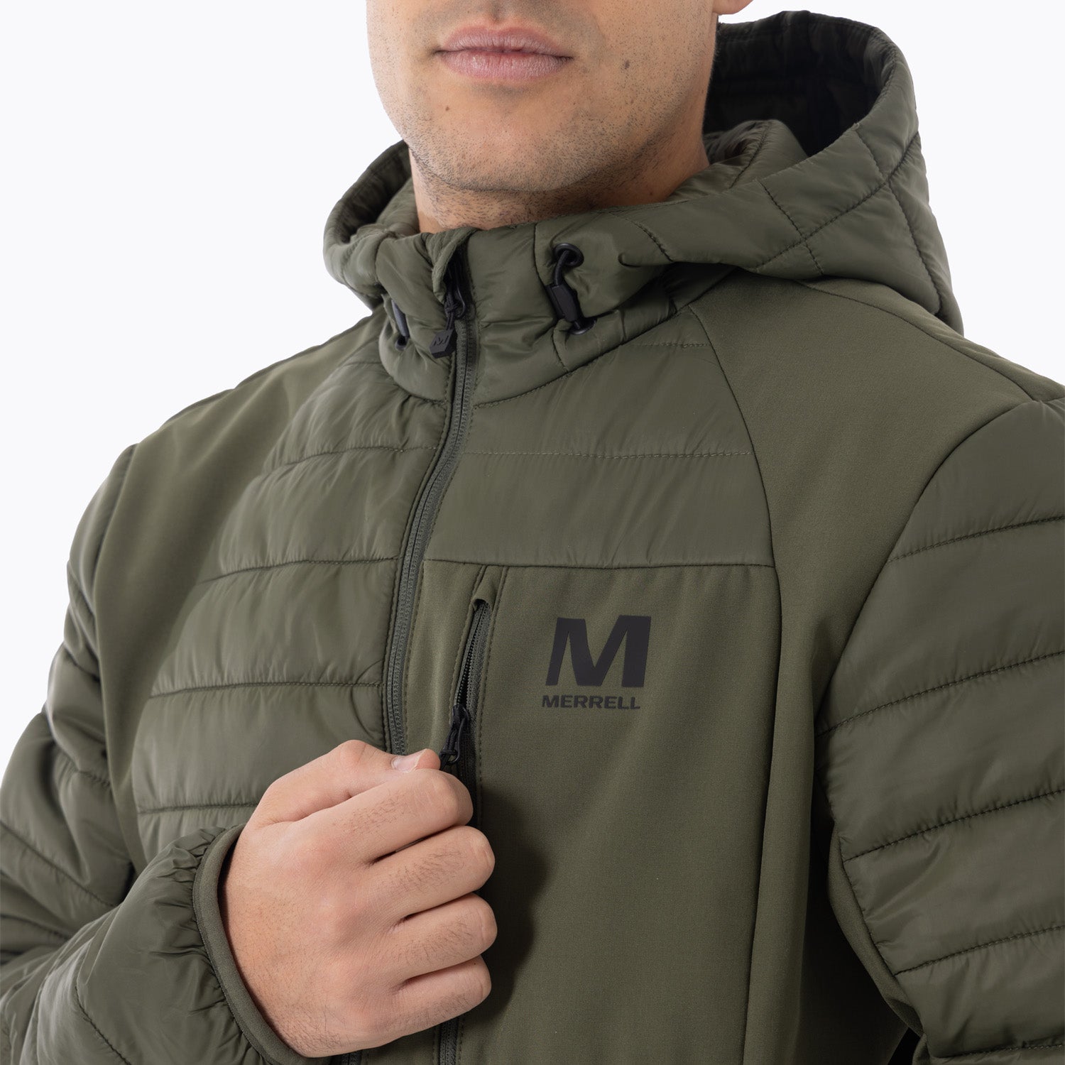 Parka Hombre Ares Lightweight Verde Merrell