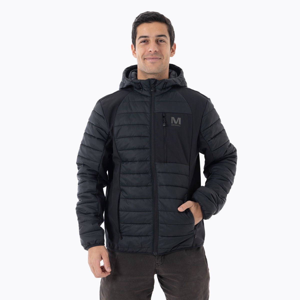 Parka Hombre Ares Lightweight Negro Merrell