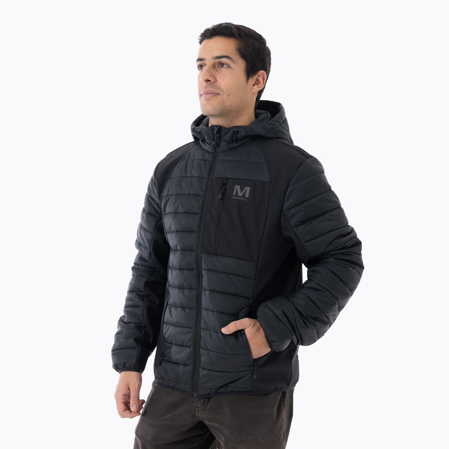 Parka Hombre Ares Lightweight Negro Merrell