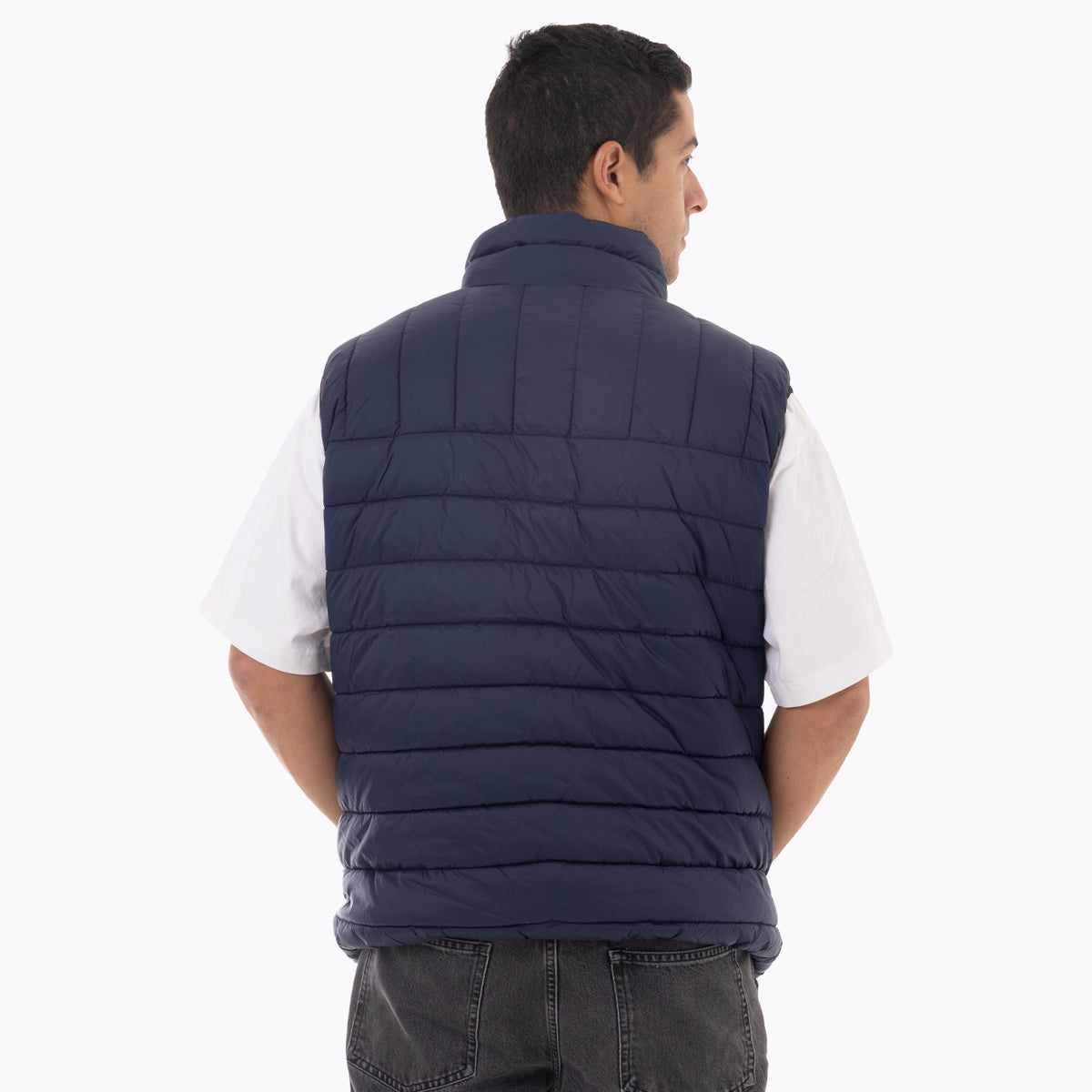 Parka Sin Mangas Hombre Kane Empacable Azul Merrell