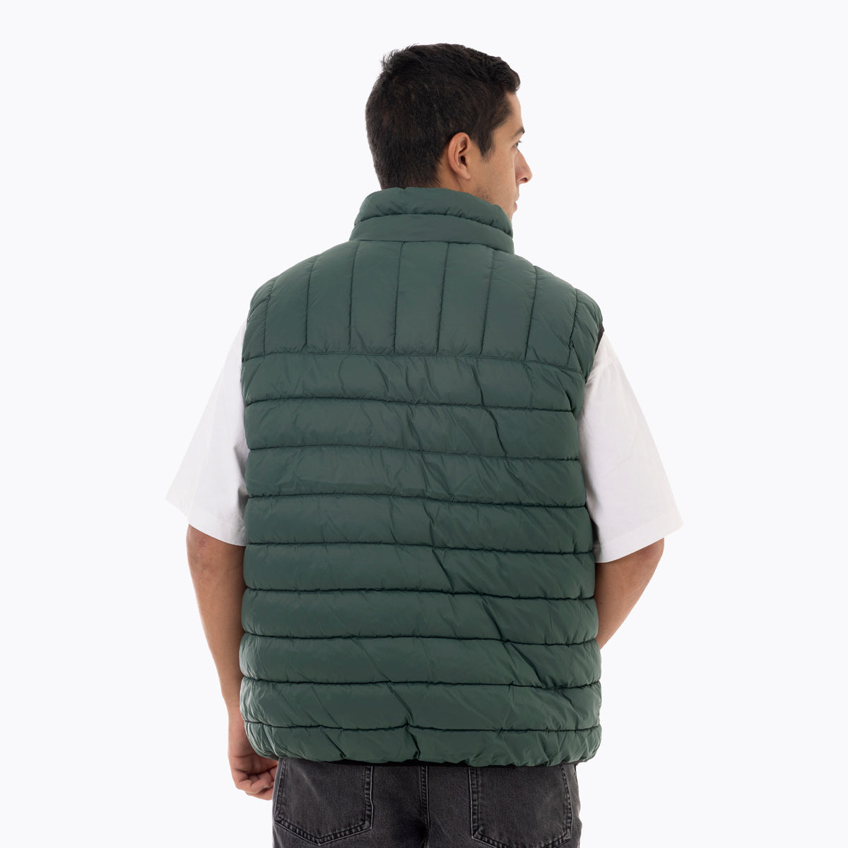 Parka Sin Mangas Hombre Kane Empacable Verde Merrell