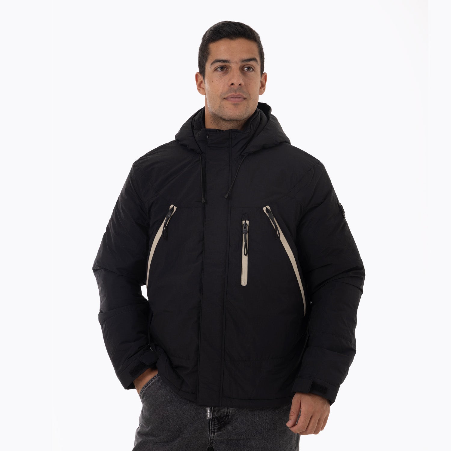Parka Hombre Roland Negro Merrell