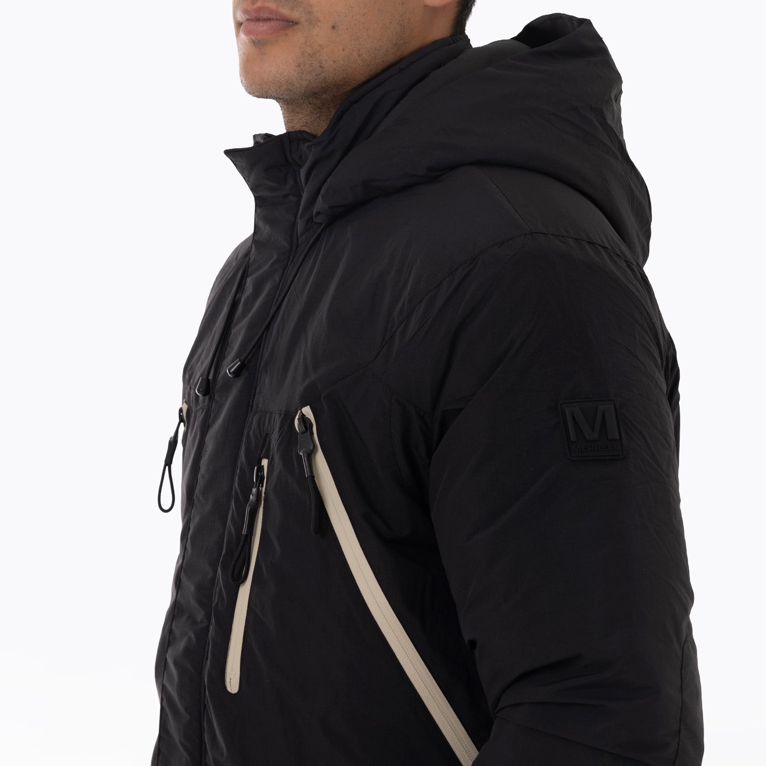 Parka Hombre Roland Negro Merrell