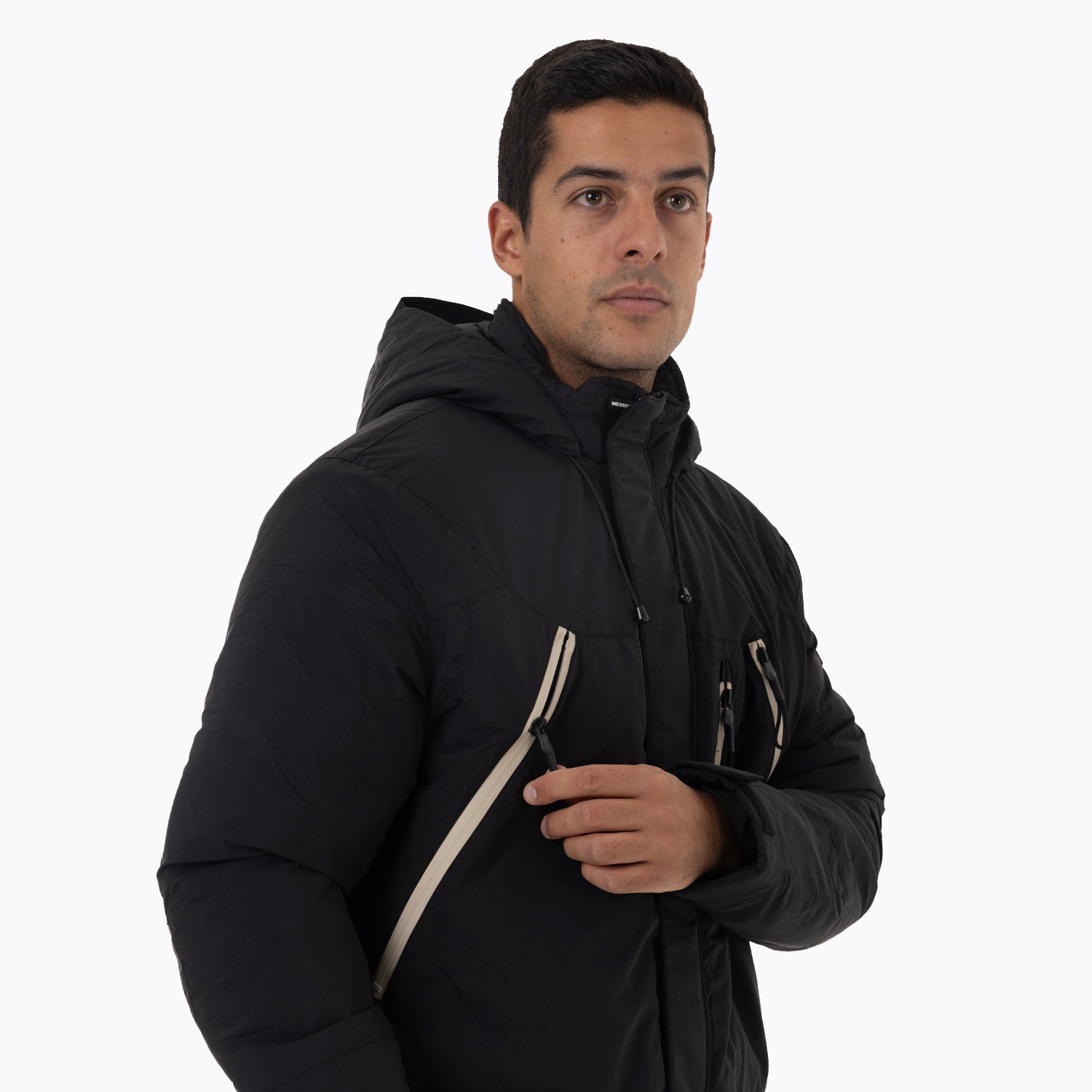 Parka Hombre Roland Negro Merrell