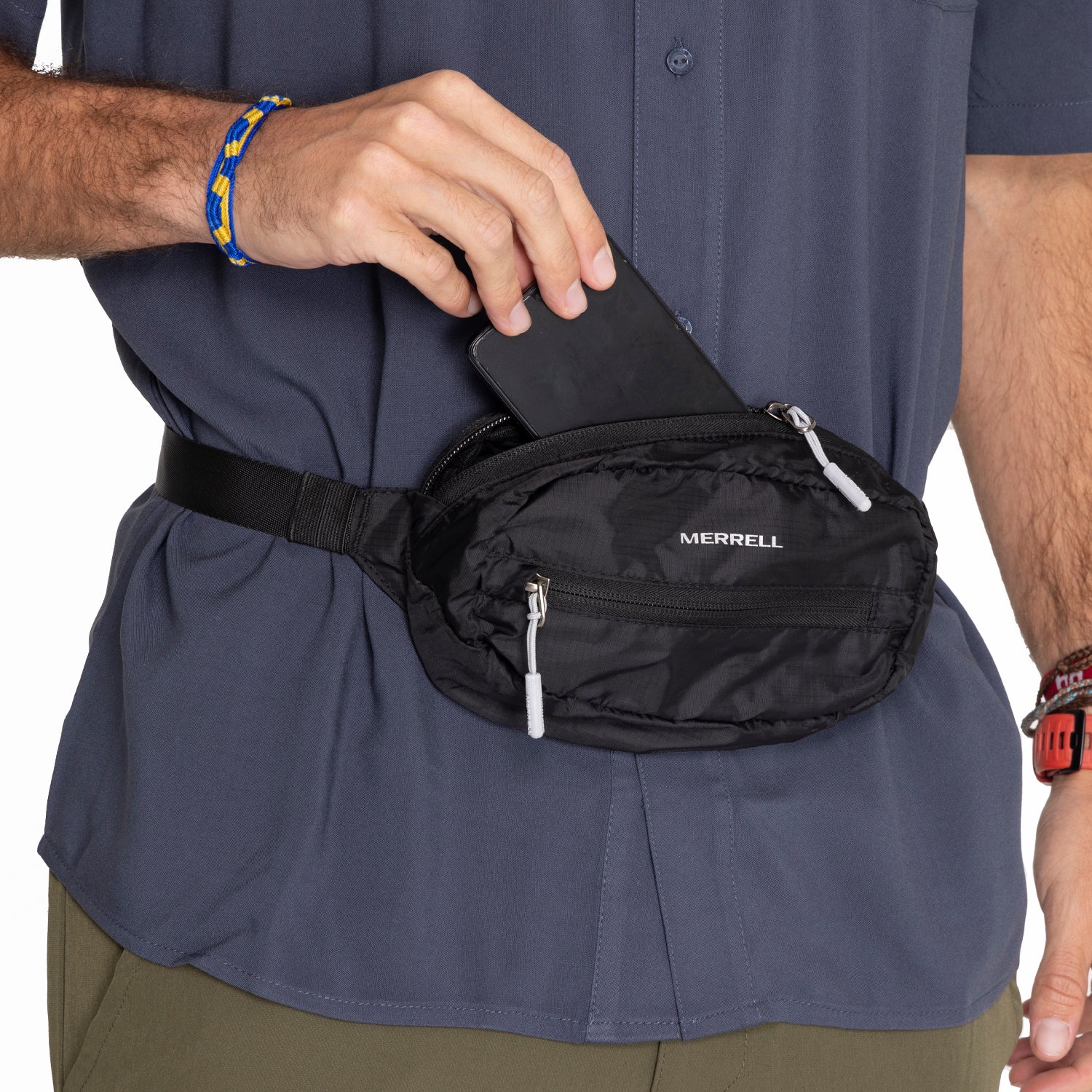 Banano Unisex Waistbag Negro Merrell