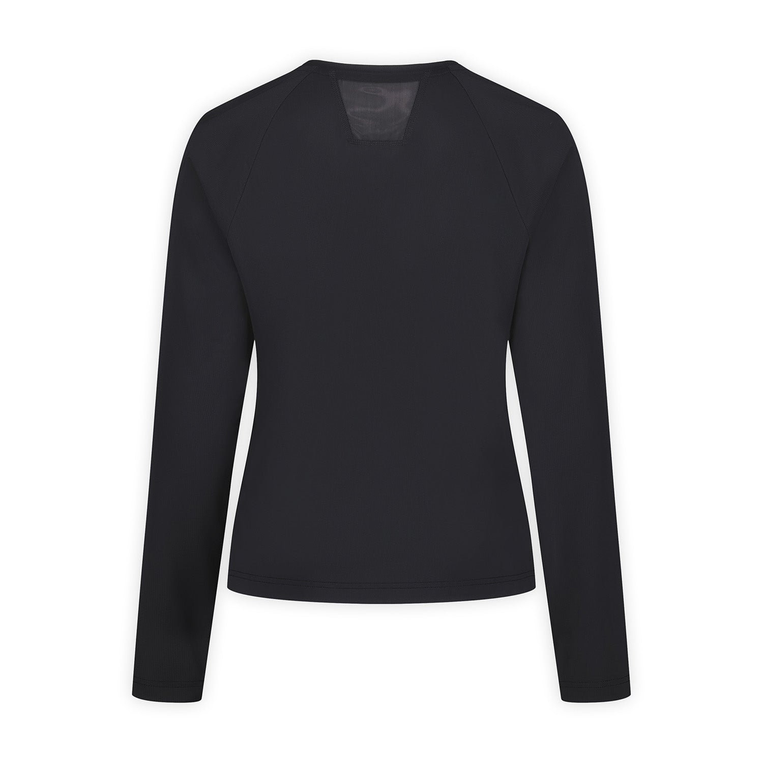 Polera Manga Larga Mujer Safan Running Raglan Negro Merrell