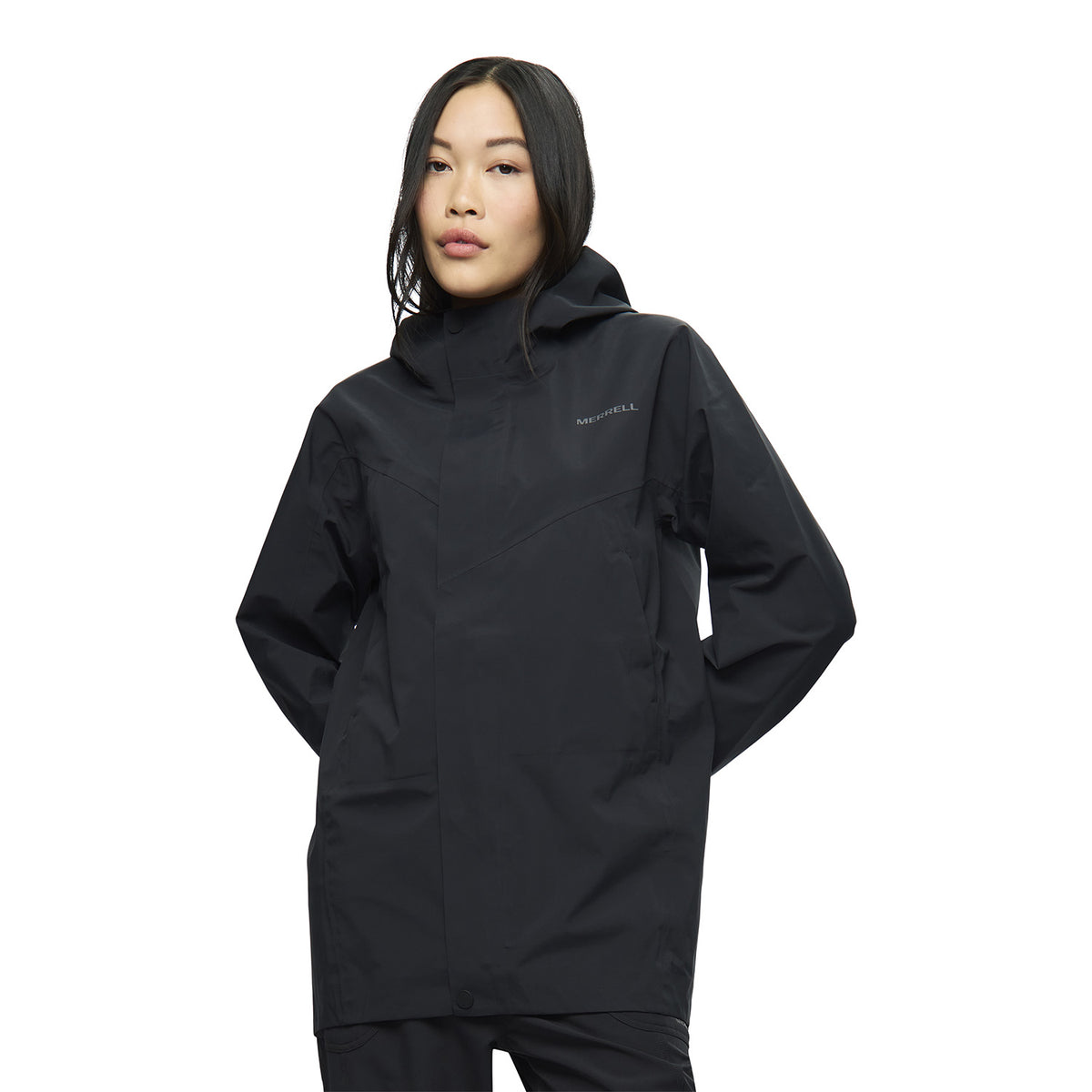 Impermeable Mujer Sadia Seam Sealed Raincoat Negro Merrell