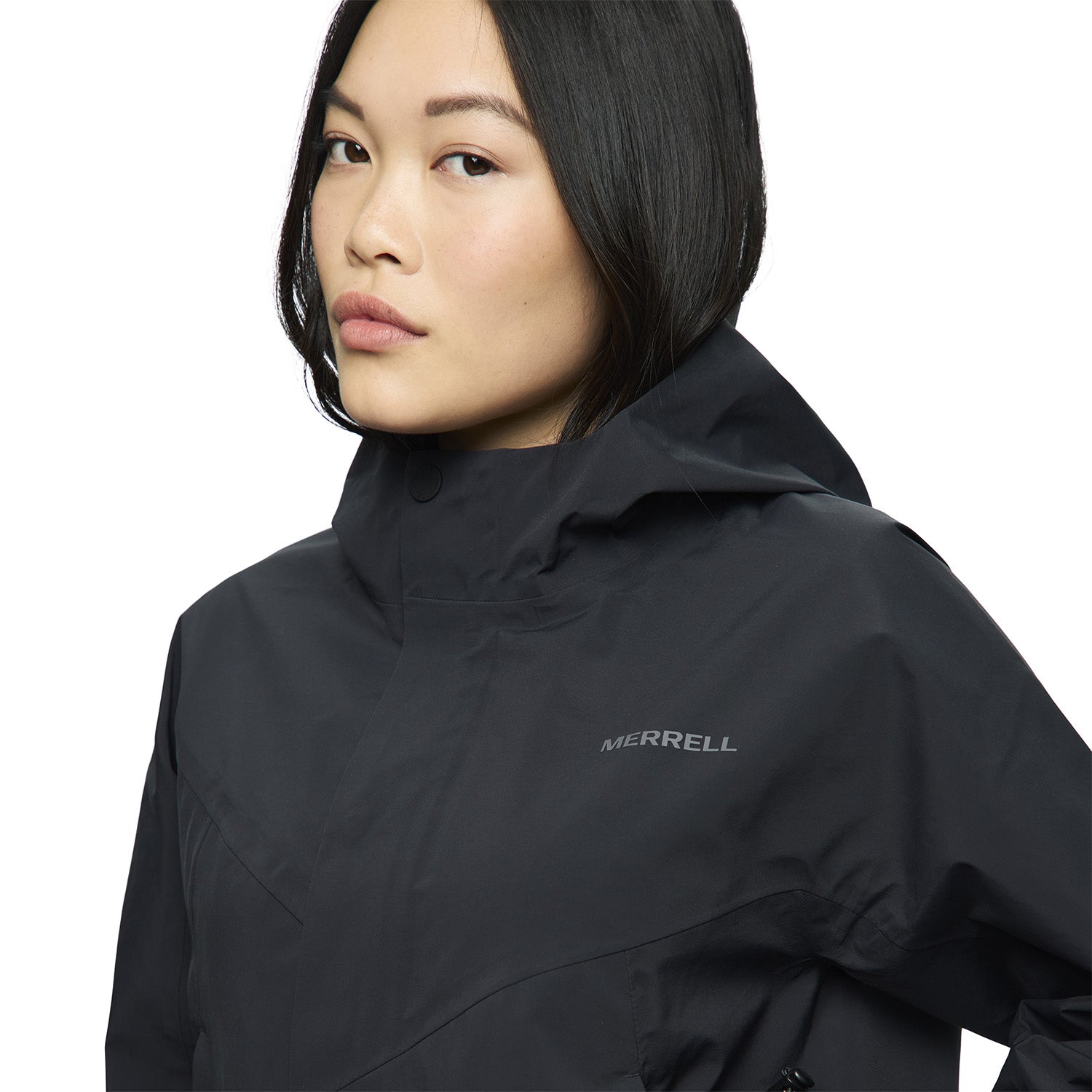 Impermeable Mujer Sadia Seam Sealed Raincoat Negro Merrell
