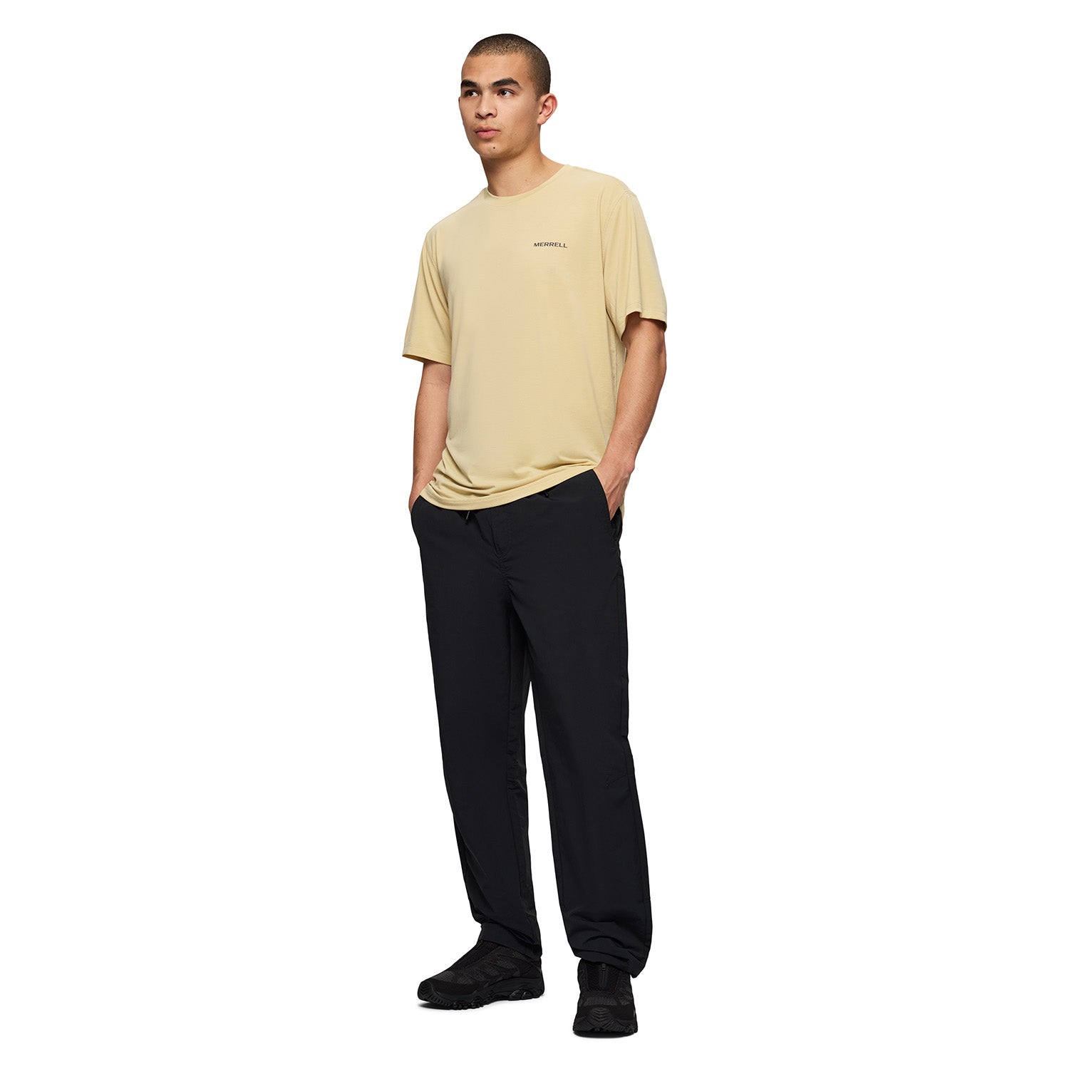 Pantalon Hombre Baxter Ripstop Pull-On Negro Merrell