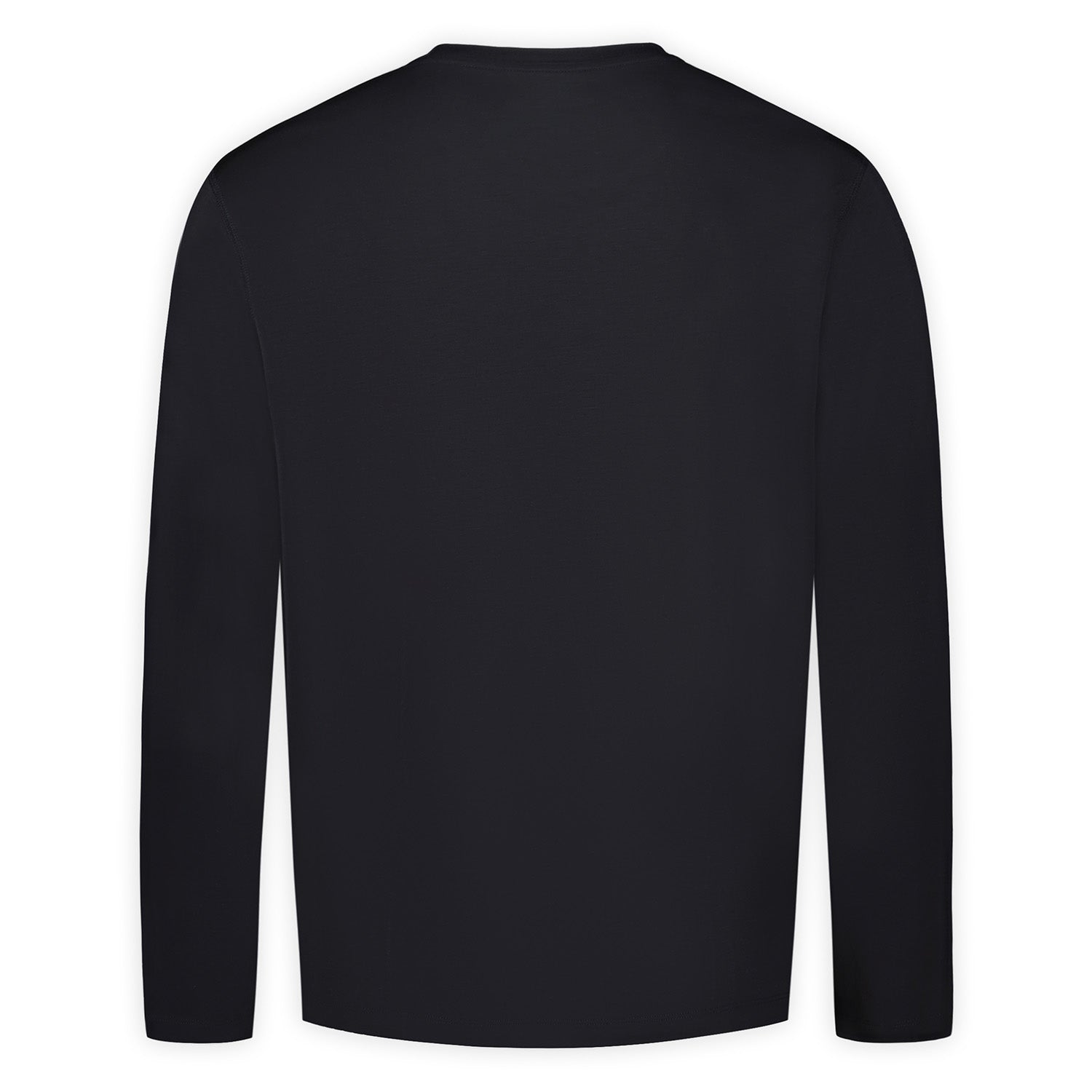 Polera Manga Larga Hombre Vista Tencel Negro Merrell