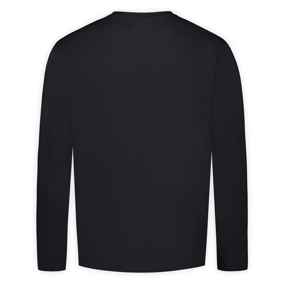Polera Manga Larga Hombre Vista Tencel Negro Merrell