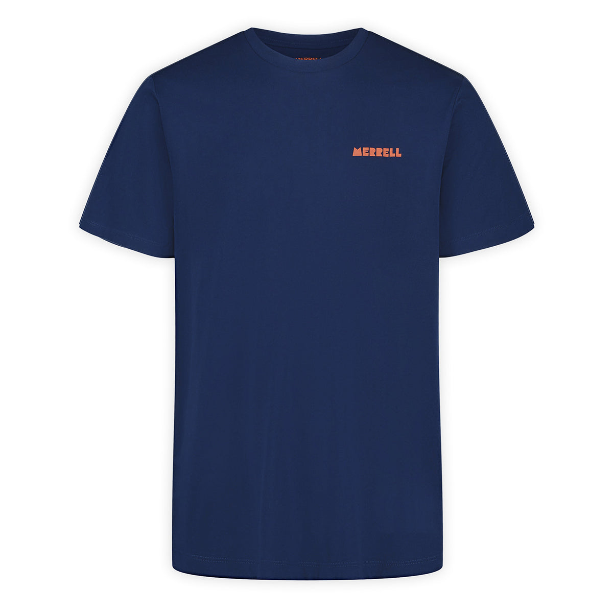 Polera Manga Corta Hombre Trails Graphic Azul Merrell