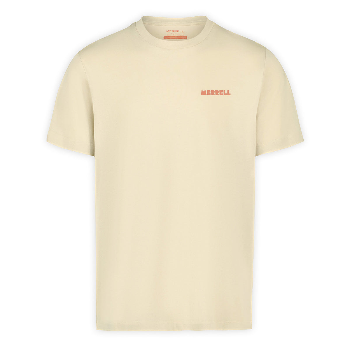 Polera Manga Corta Hombre Trails Graphic Beige Merrell