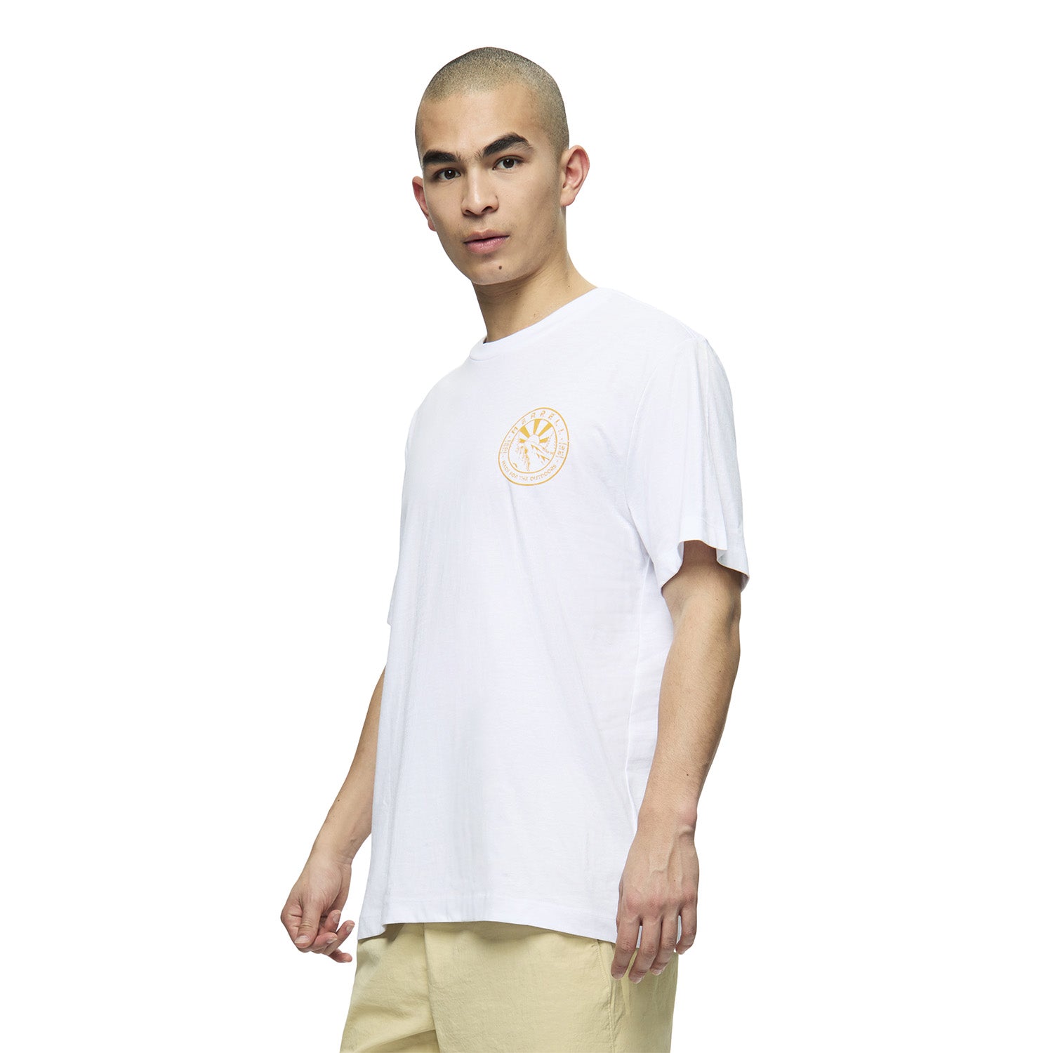 Polera Manga Corta Hombre Outdoor Life Graphic Blanco Merrell