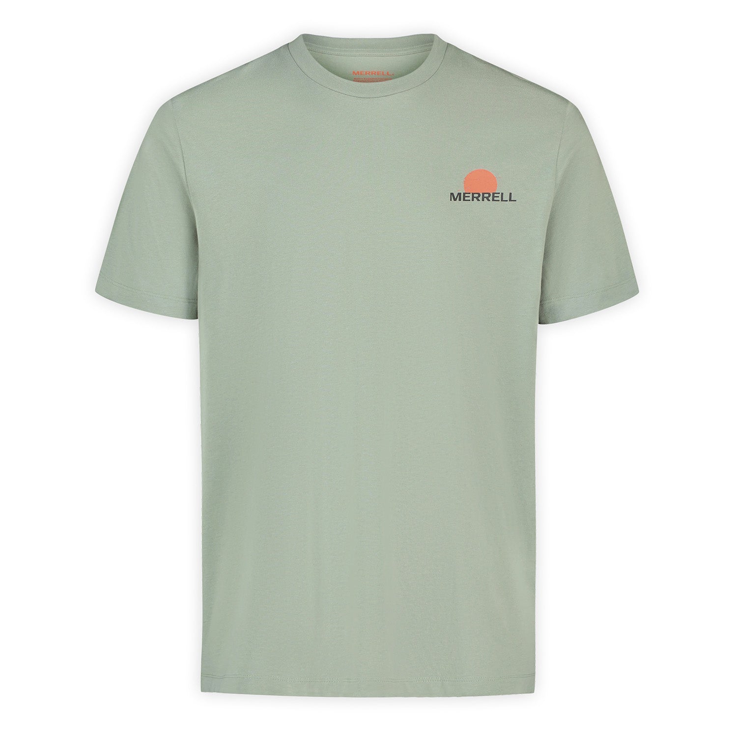 Polera Manga Corta Hombre Sunset View Graphic Verde Merrell