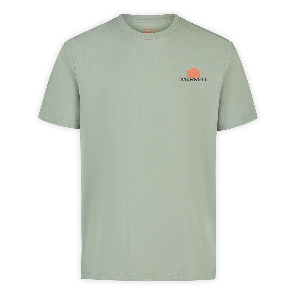 Polera Manga Corta Hombre Sunset View Graphic Verde Merrell