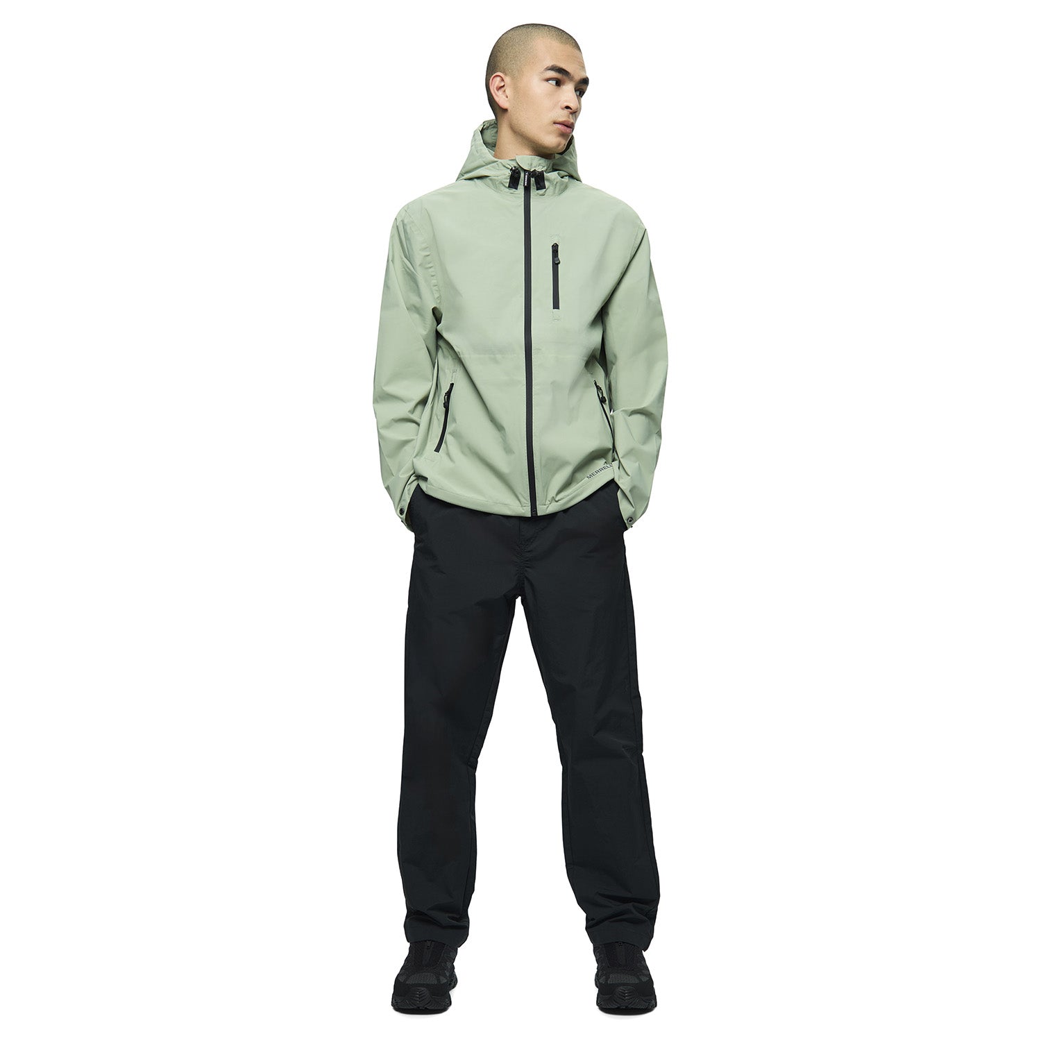 Impermeable Hombre Monty Classic Raincoat Verde Merrell