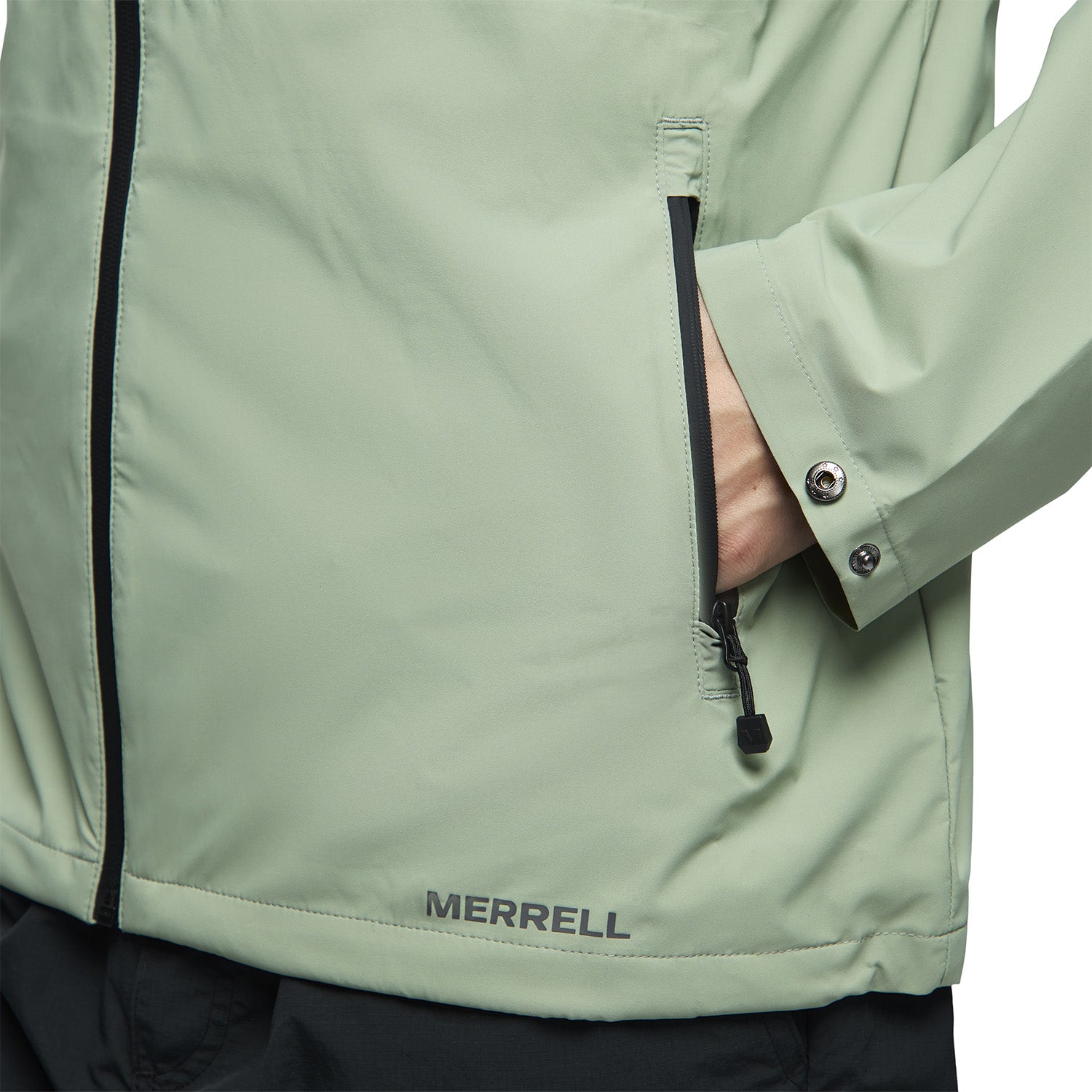 Impermeable Hombre Monty Classic Raincoat Verde Merrell