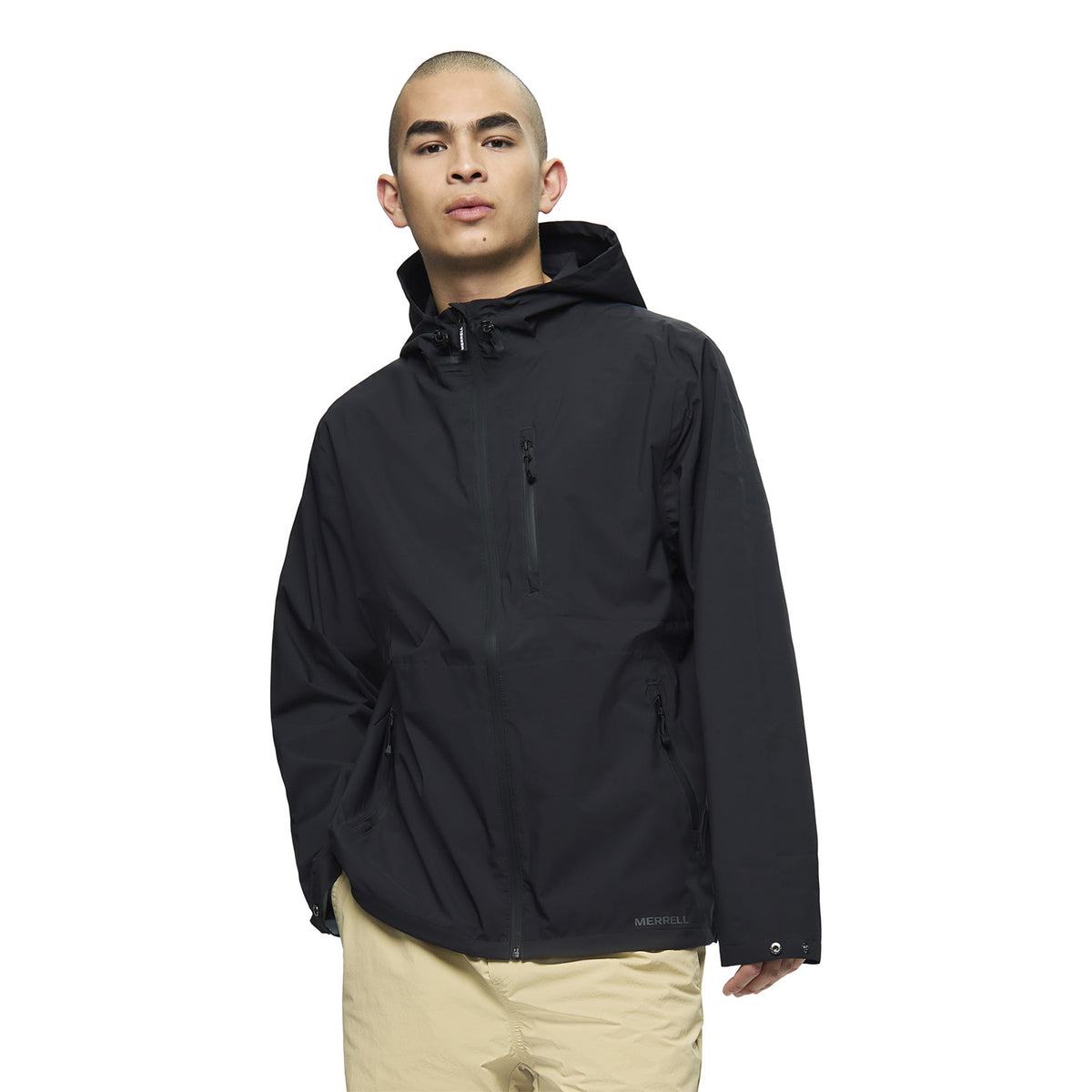 Impermeable Hombre Monty Classic Raincoat Negro Merrell