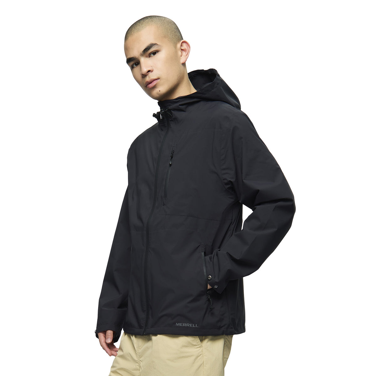 Impermeable Hombre Monty Classic Raincoat Negro Merrell