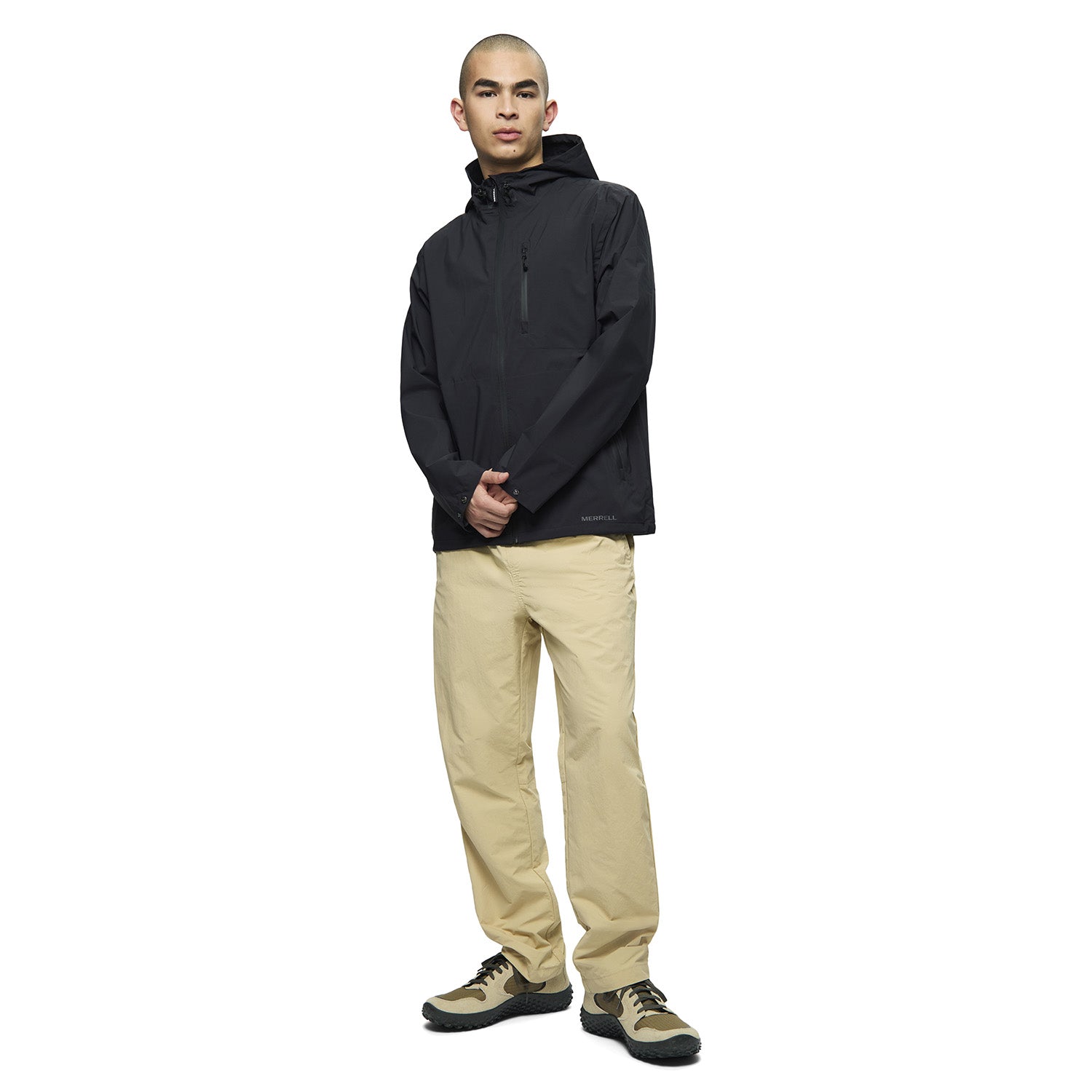 Impermeable Hombre Monty Classic Raincoat Negro Merrell