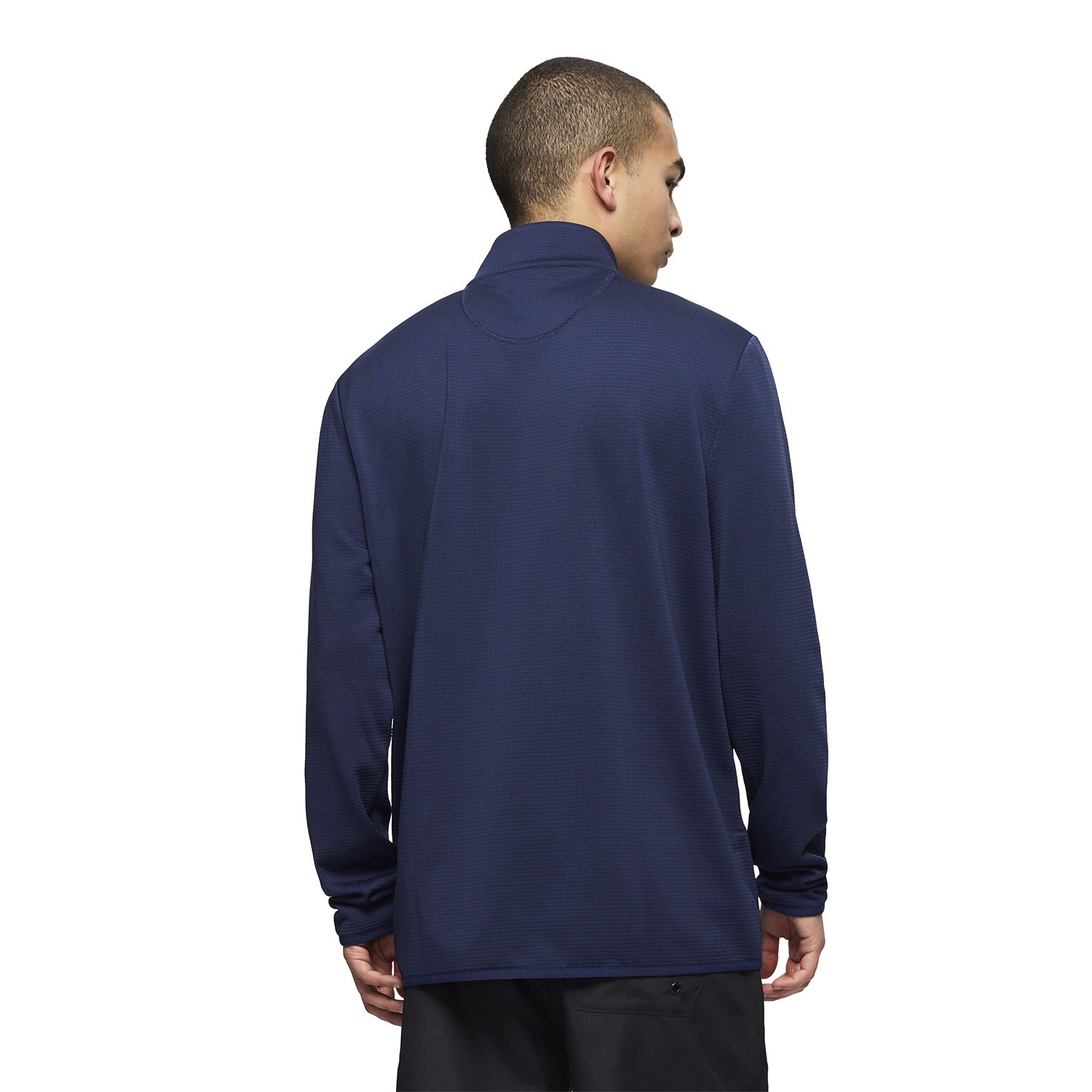 Polar Hombre Lawrence Full Zip Mock Neck Mid Layer Azul Merrell
