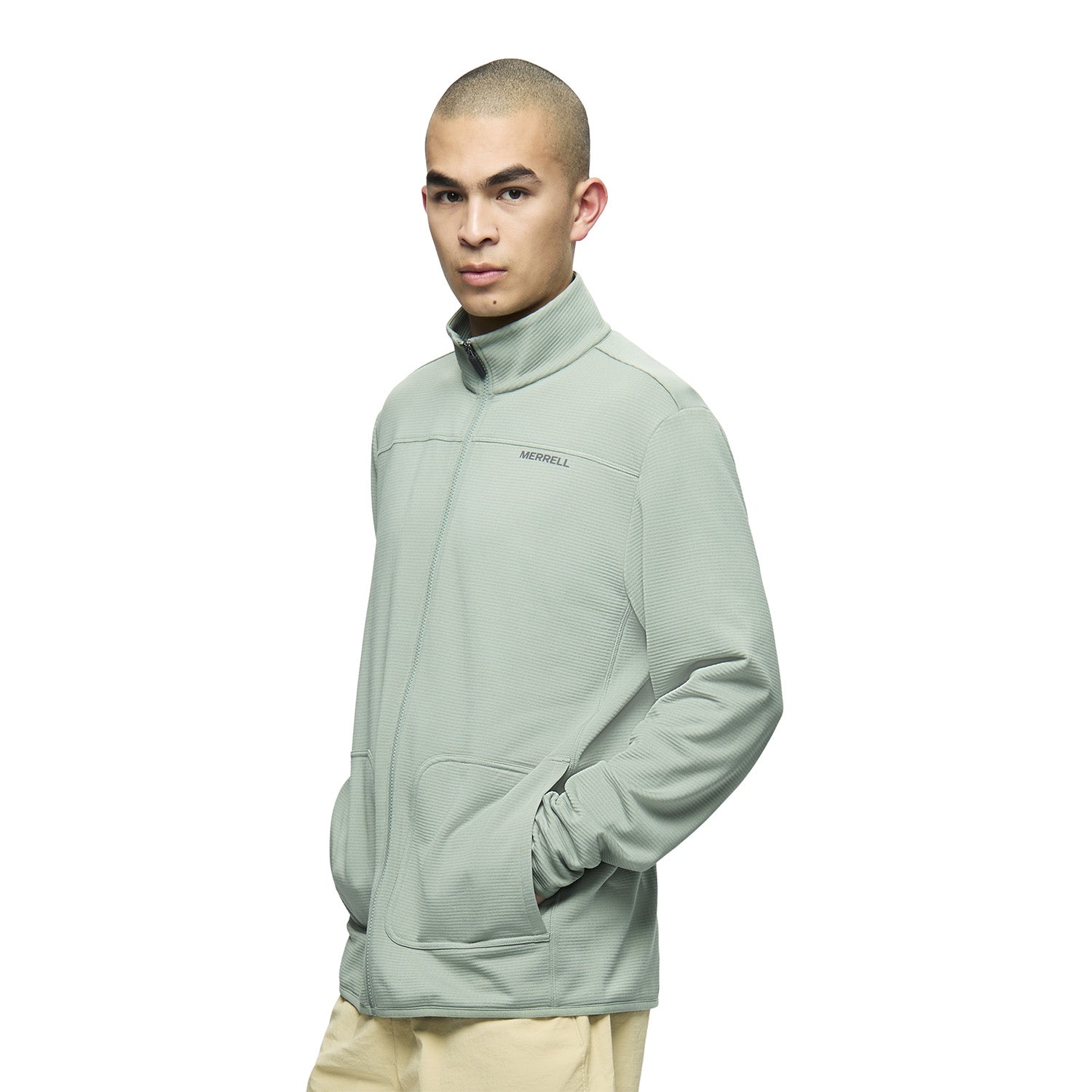 Polar Hombre Lawrence Full Zip Verde Merrell