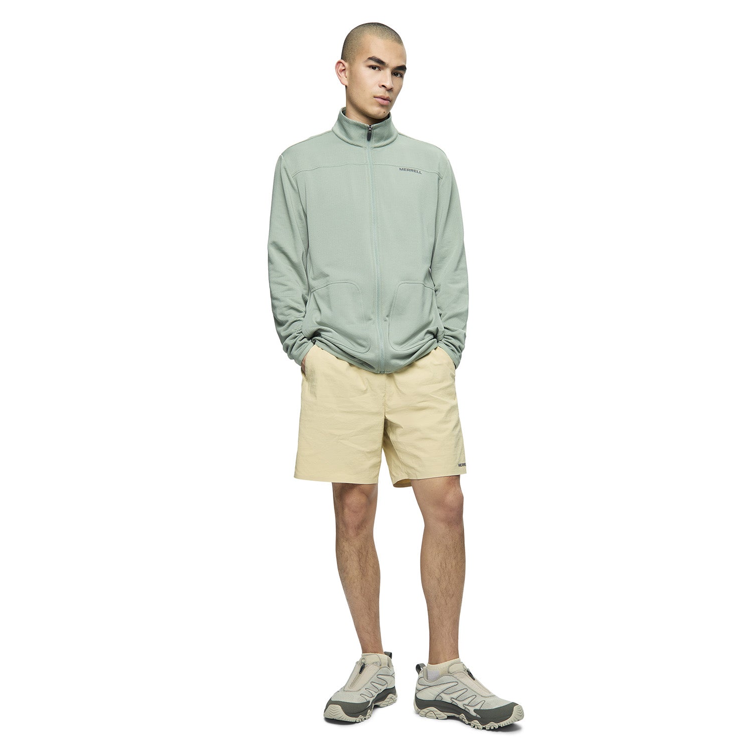 Polar Hombre Lawrence Full Zip Verde Merrell