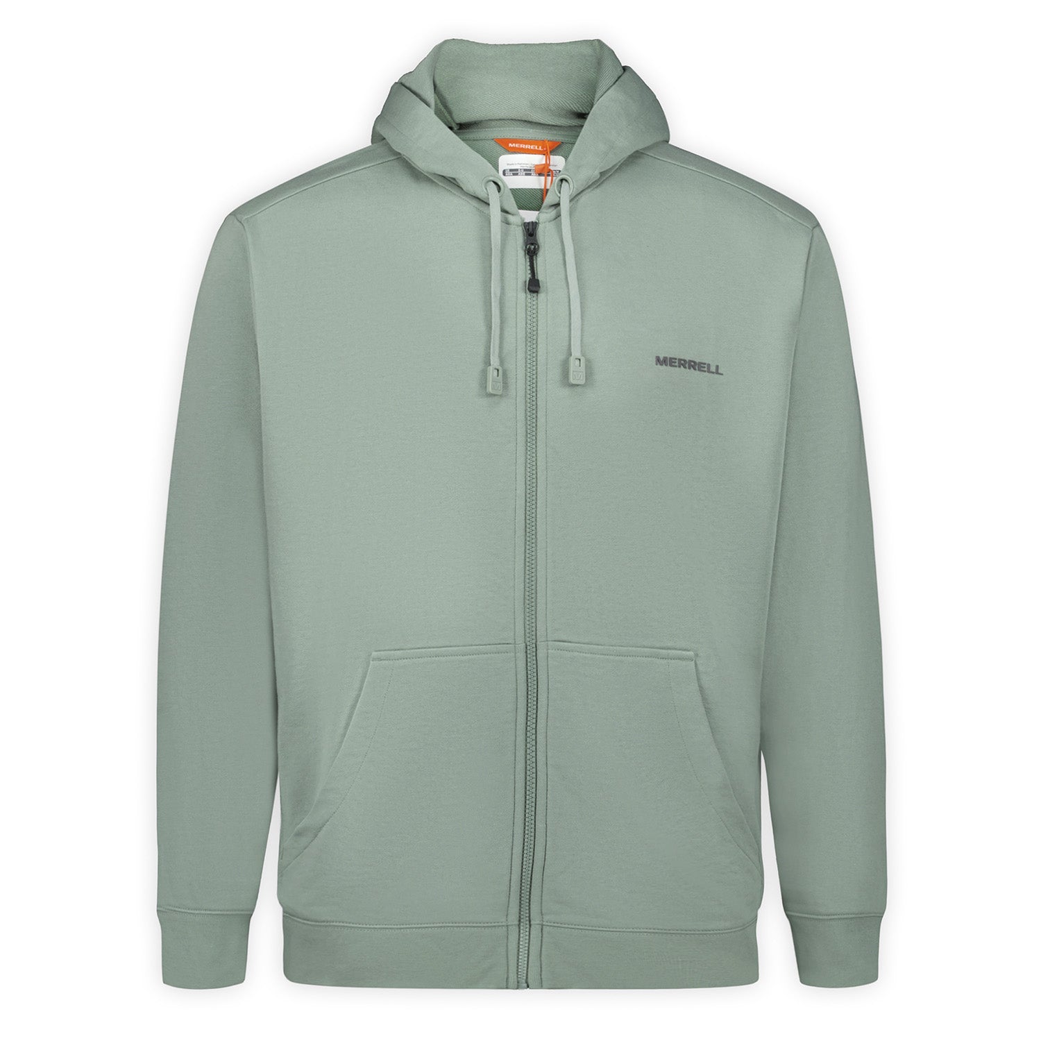 Poleron Hombre Carson Zip Front  Verde Merrell