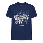 Polera Manga Corta Mujer Sunset Glow Graphic Azul Merrell