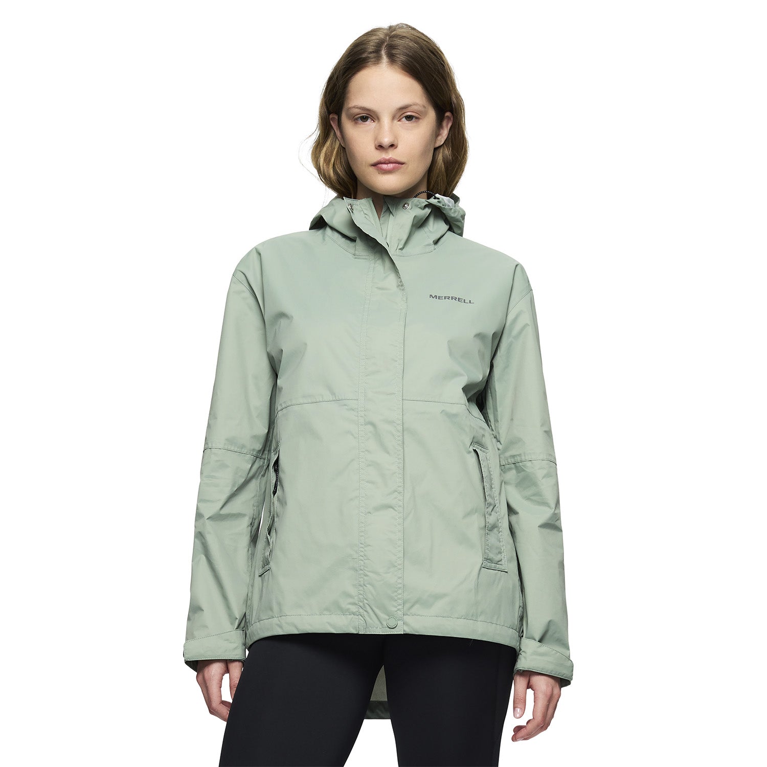 Impermeable Mujer Fallon Rain Verde Merrell