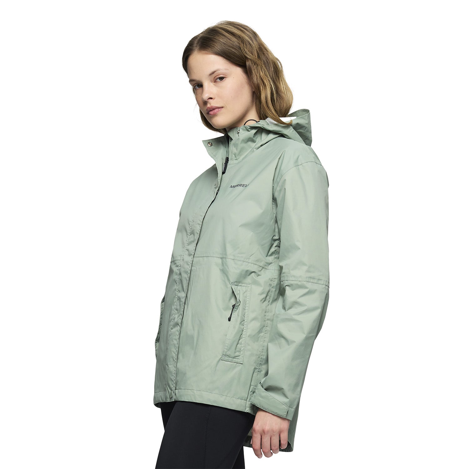 Impermeable Mujer Fallon Rain Verde Merrell