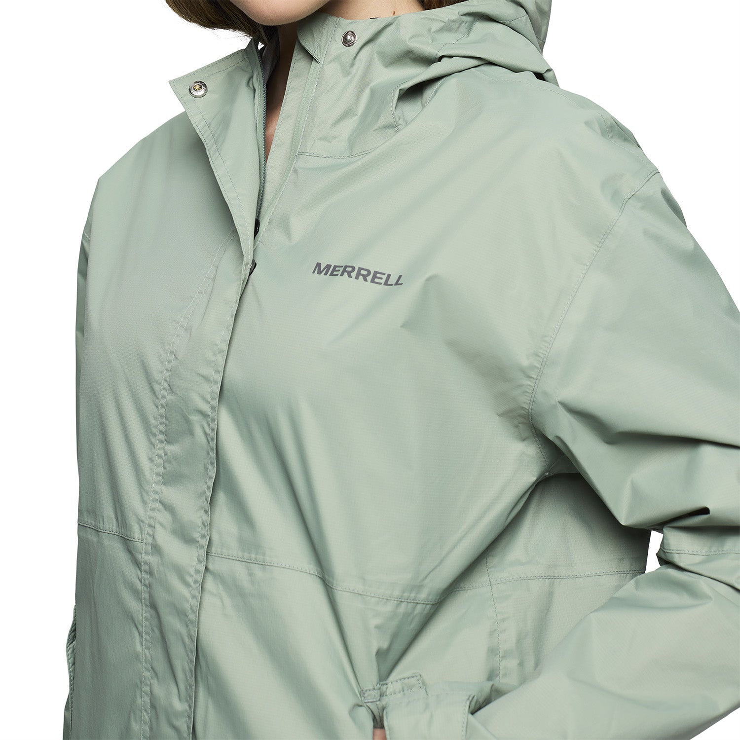 Impermeable Mujer Fallon Rain Verde Merrell