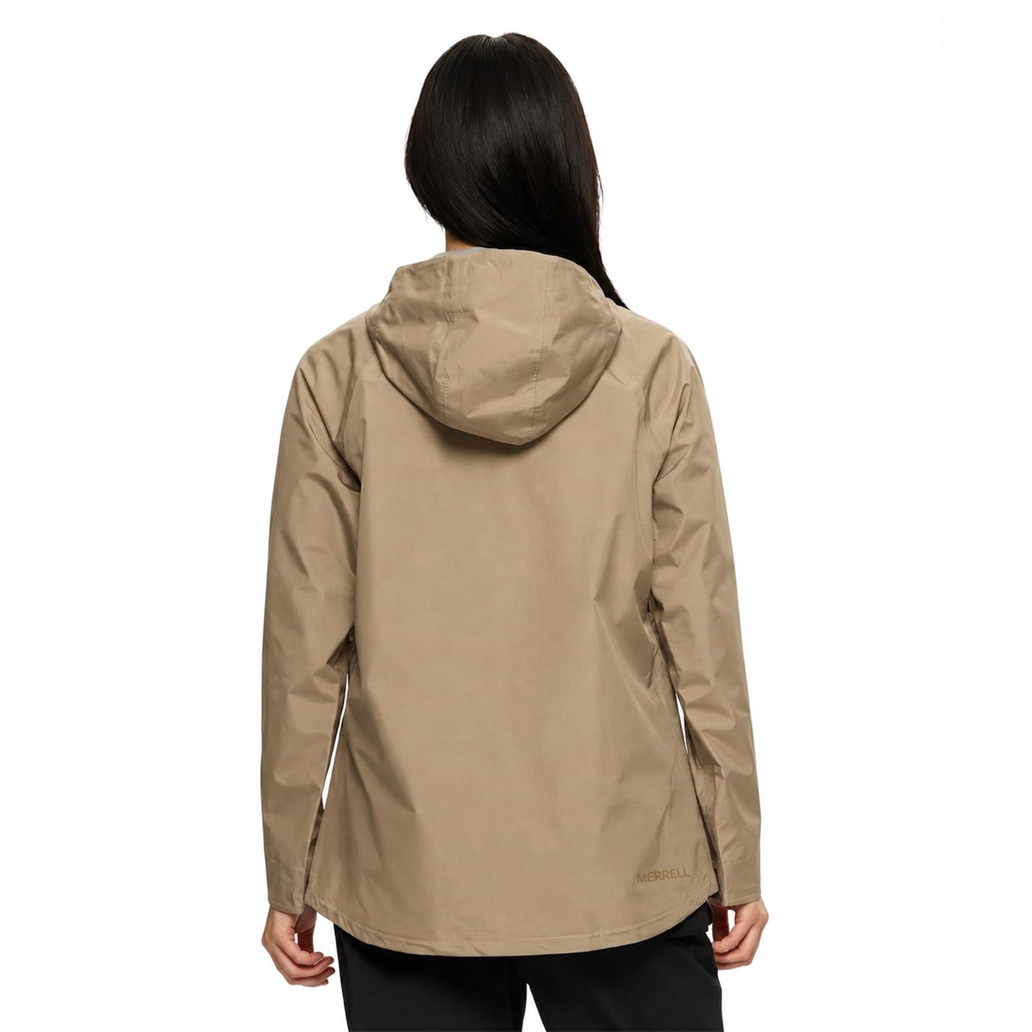 Impermeable Mujer Fallon Rain Jacket Beige Merrell