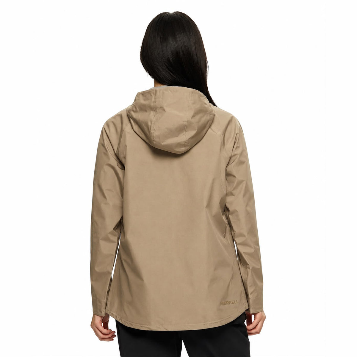 Impermeable Mujer Fallon Rain Jacket Beige Merrell