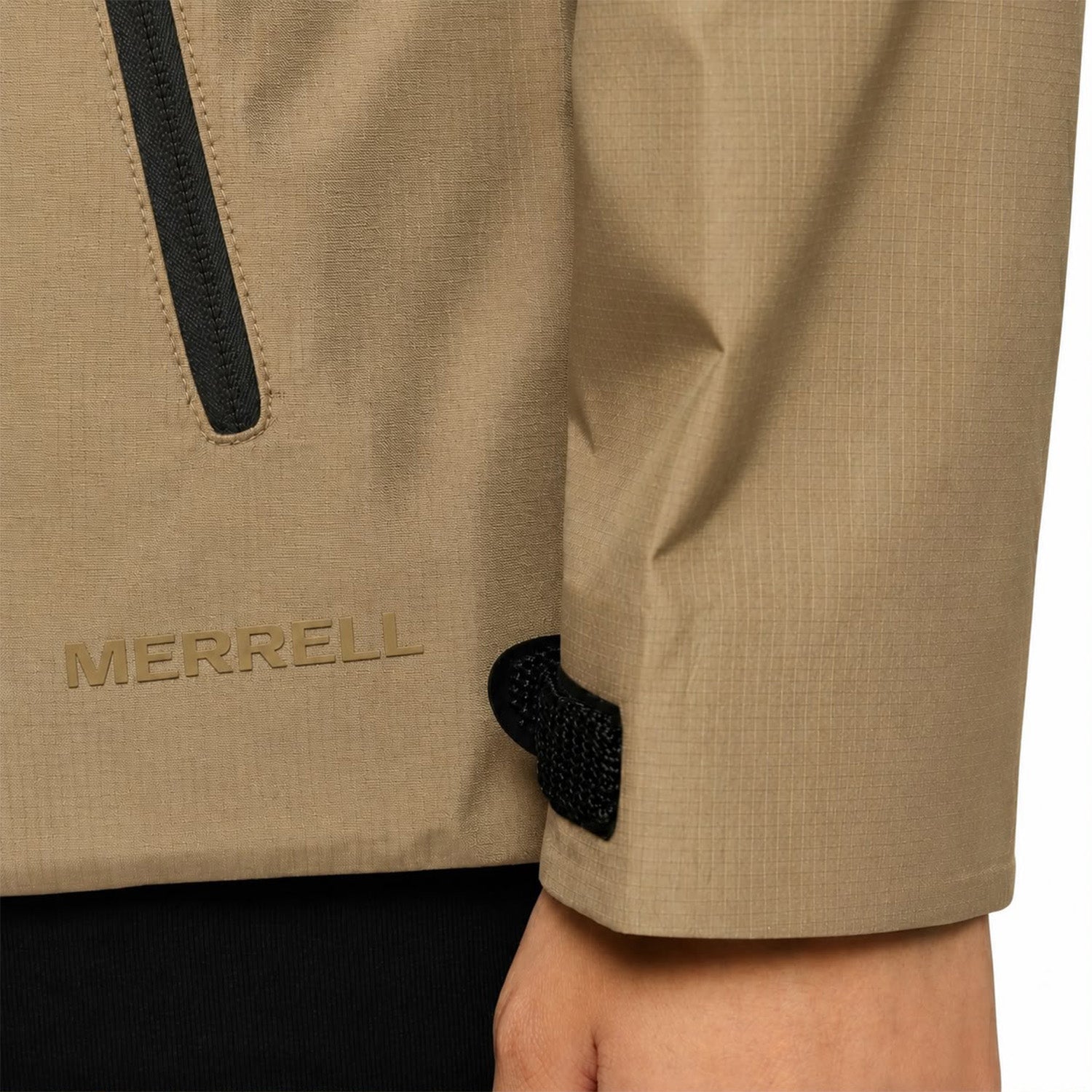 Impermeable Mujer Fallon Rain Jacket Beige Merrell