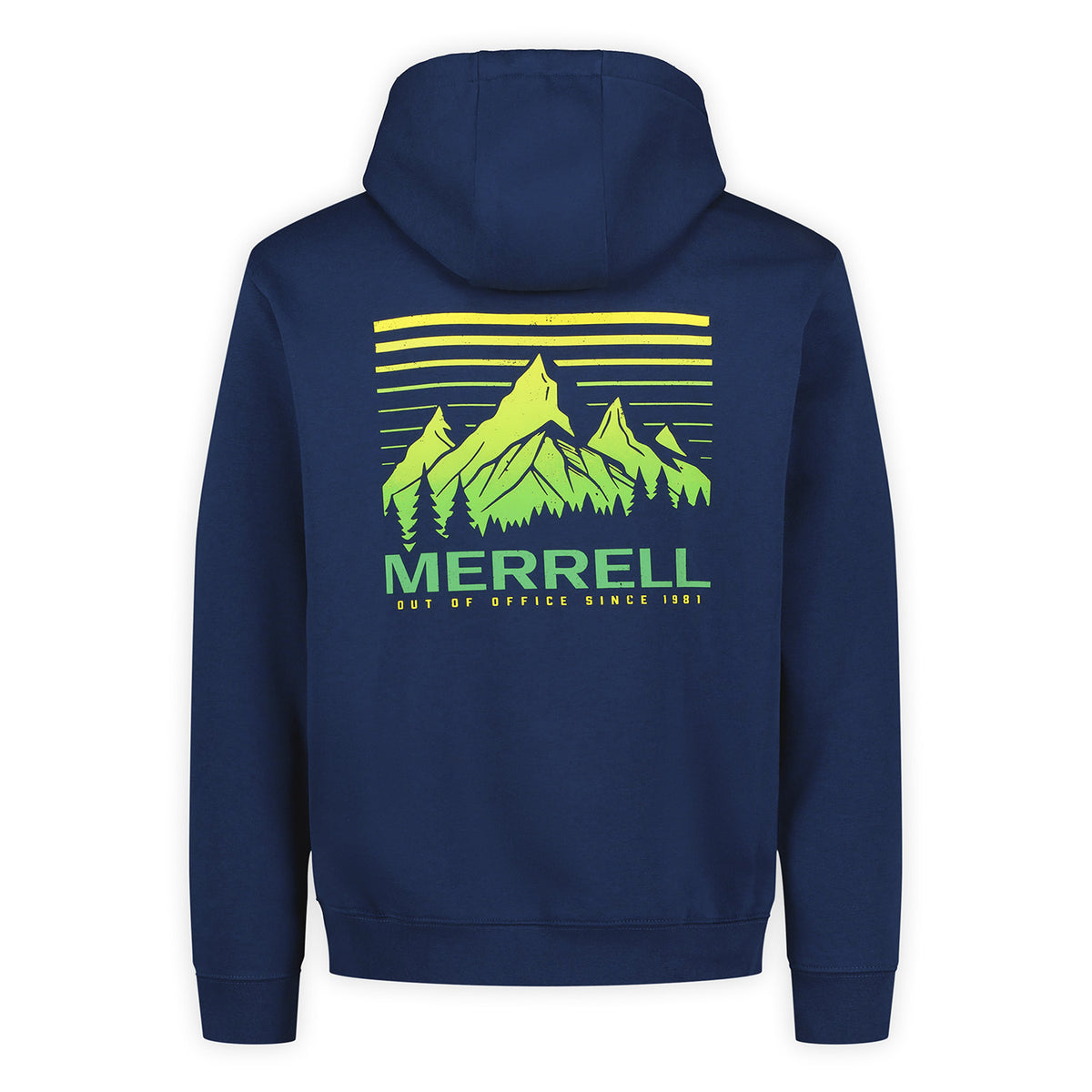 Poleron Hombre  1981 Graphic Azul Merrell