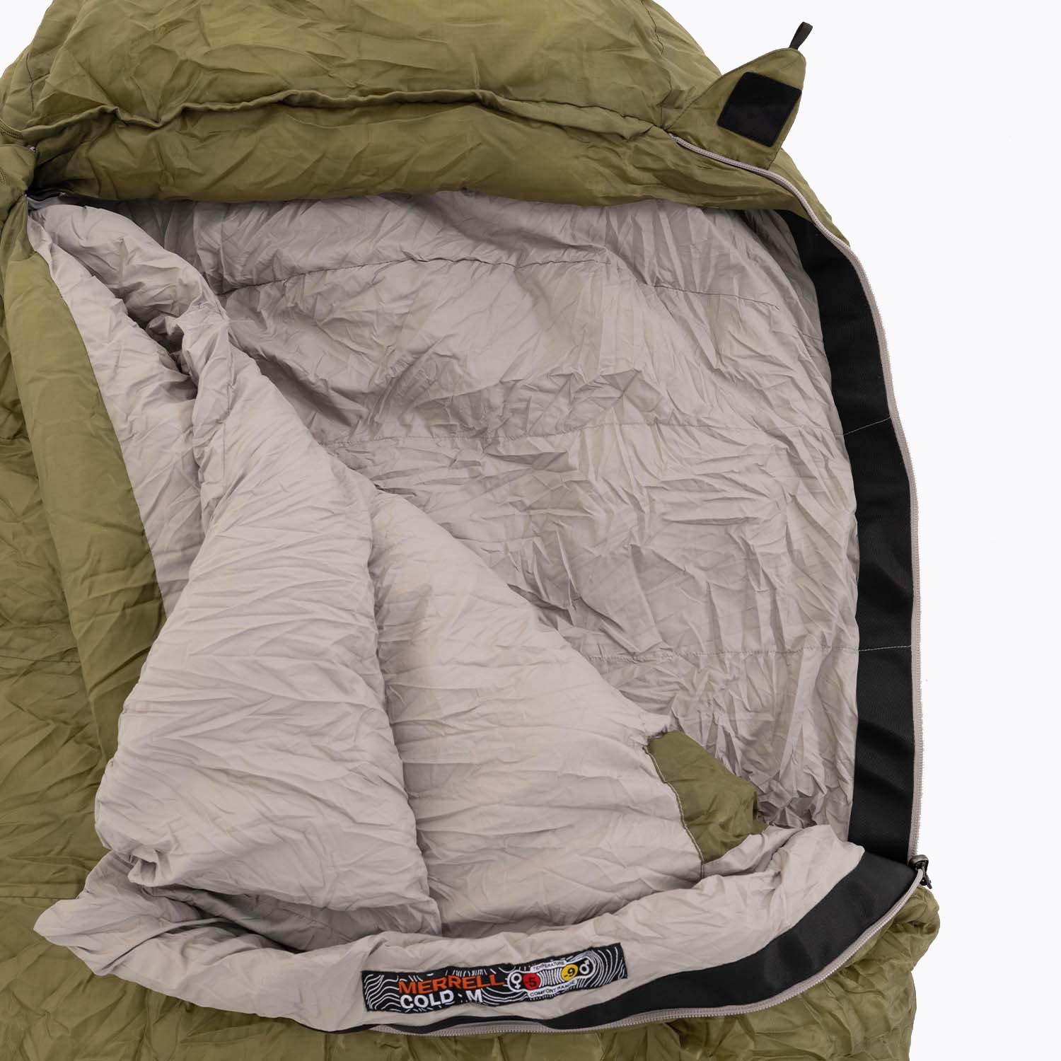 Saco de Dormir Unisex Cold -5°C y -9°C Verde Merrell