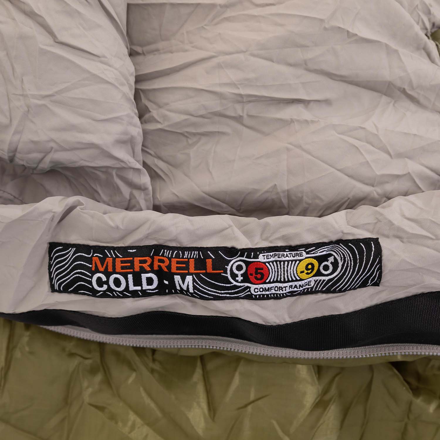 Saco de Dormir Unisex Cold -5°C y -9°C Verde Merrell